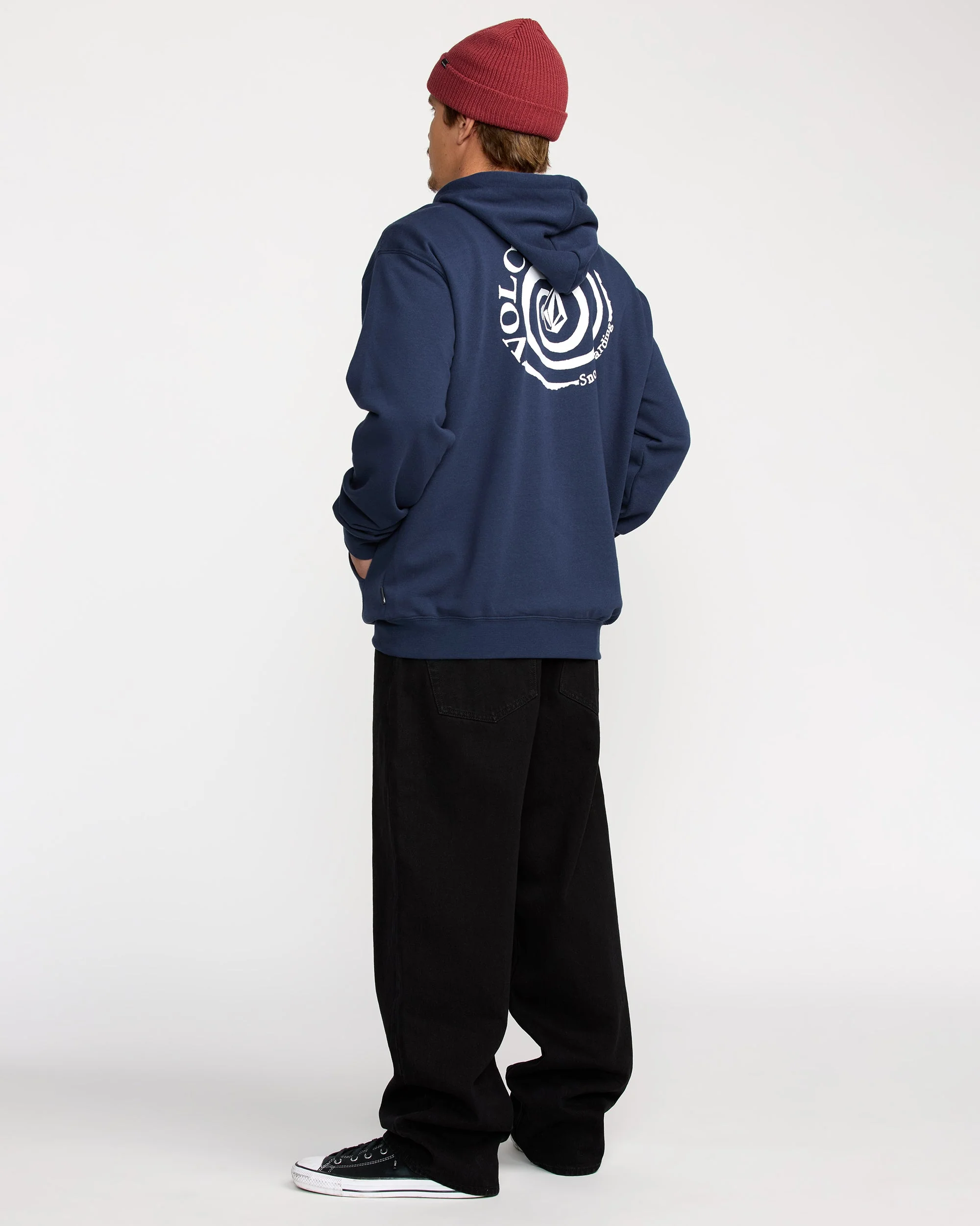 Essential Kapuzenpullover - Deep Blue - Image 4