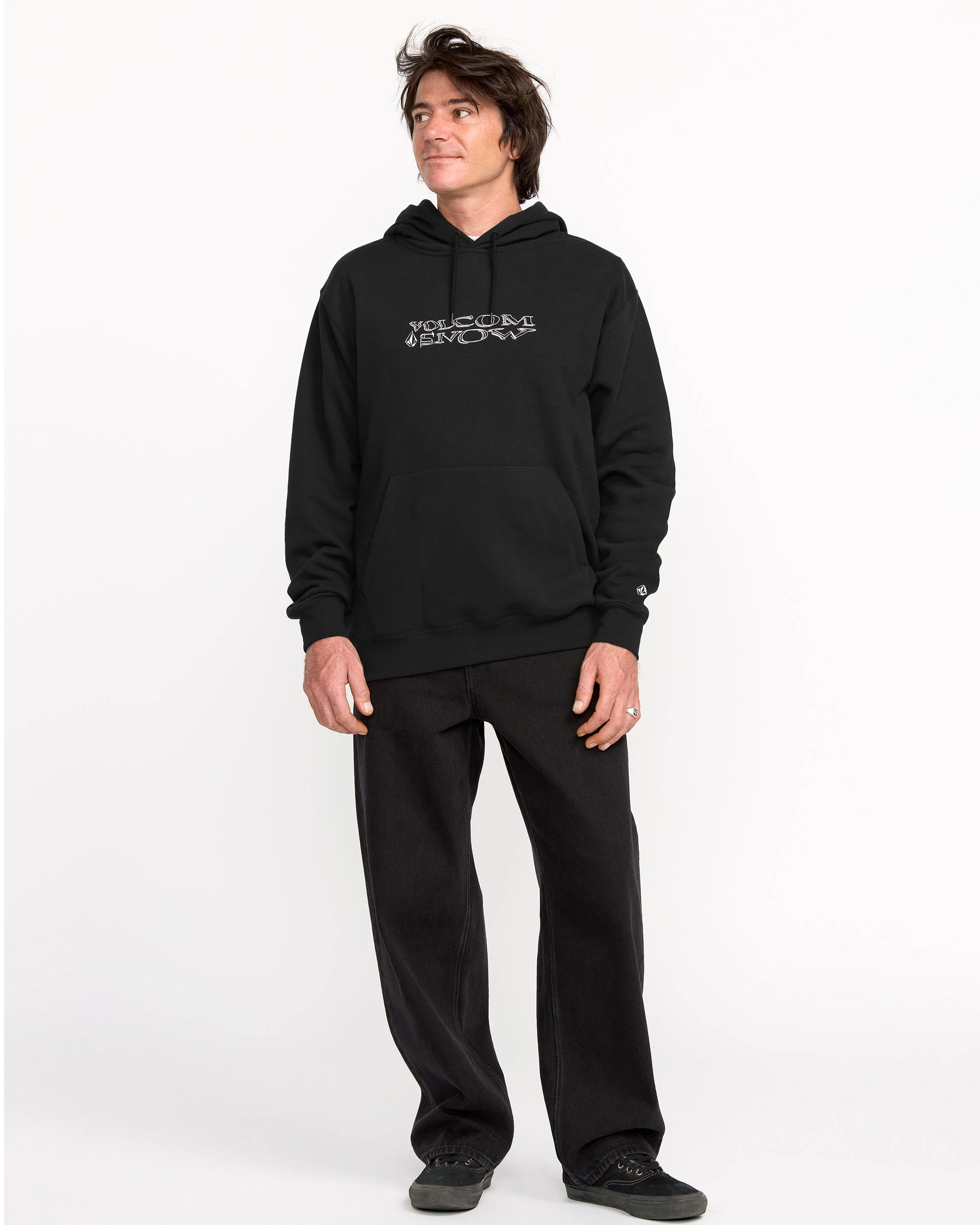 Essential Kapuzenpullover - Black - Image 7