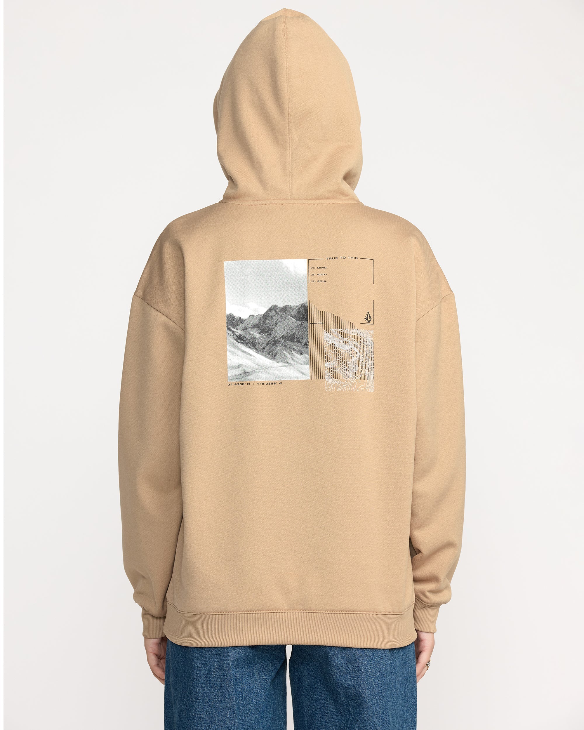 Essential Hydro Kapuzenpullover - Oatmeal - Image 2