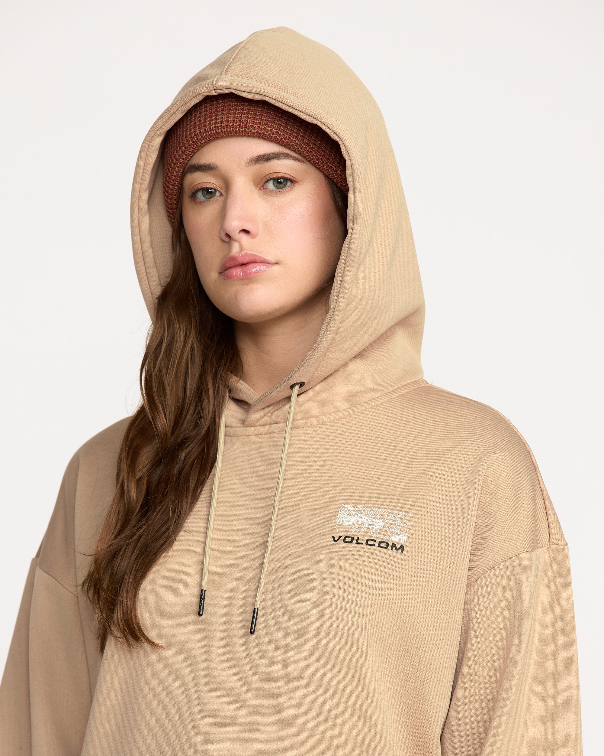 Essential Hydro Kapuzenpullover - Oatmeal - Image 6