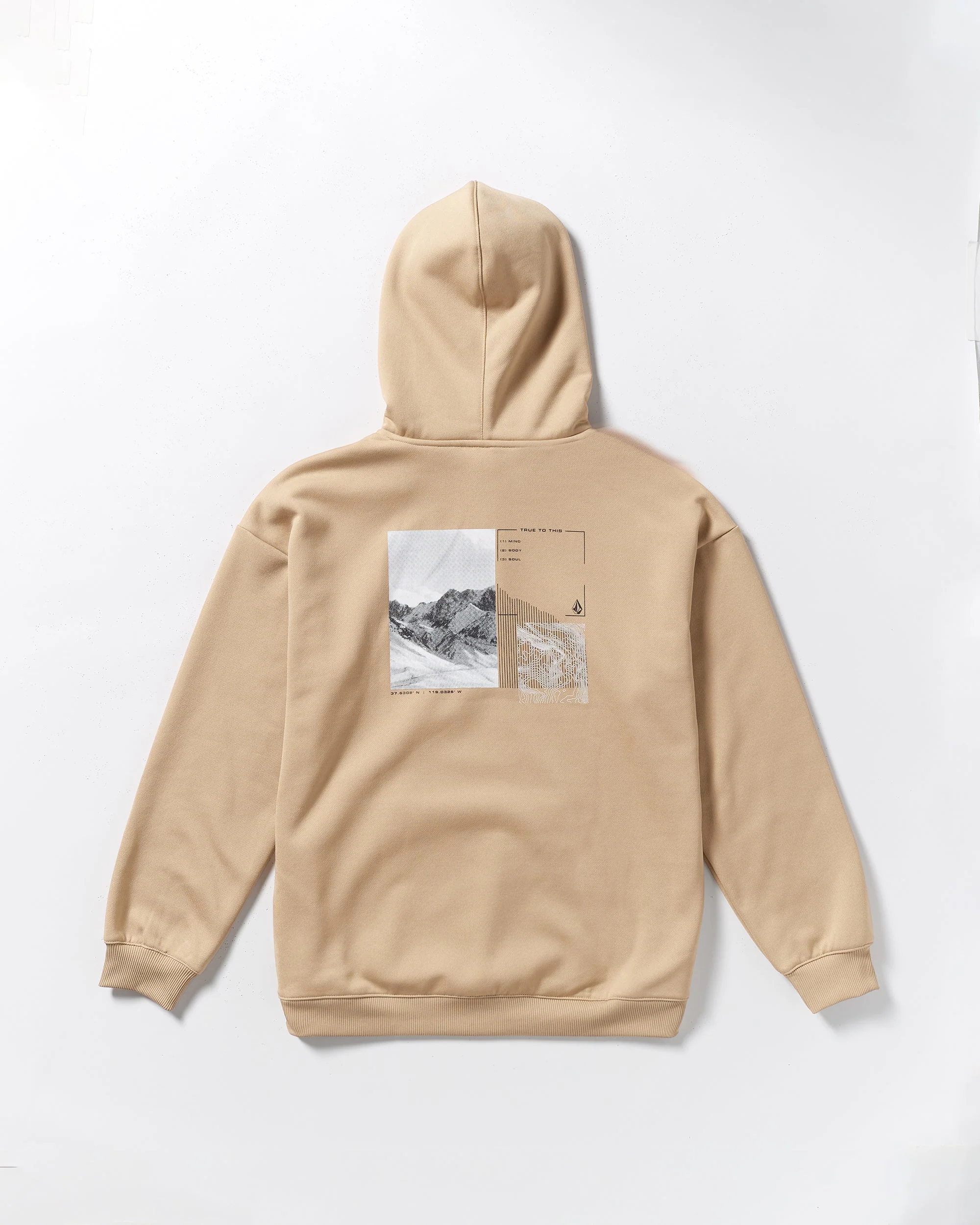 Essential Hydro Kapuzenpullover - Oatmeal - Image 8