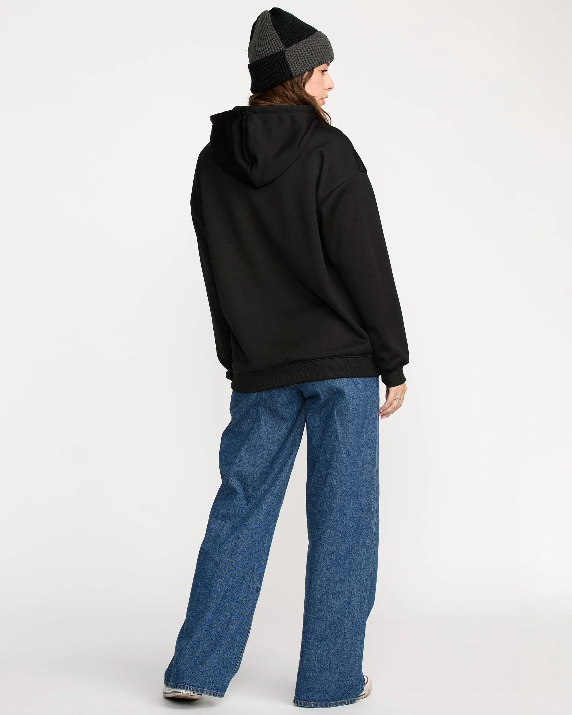 Essential Hydro Kapuzenpullover - Black - Image 4