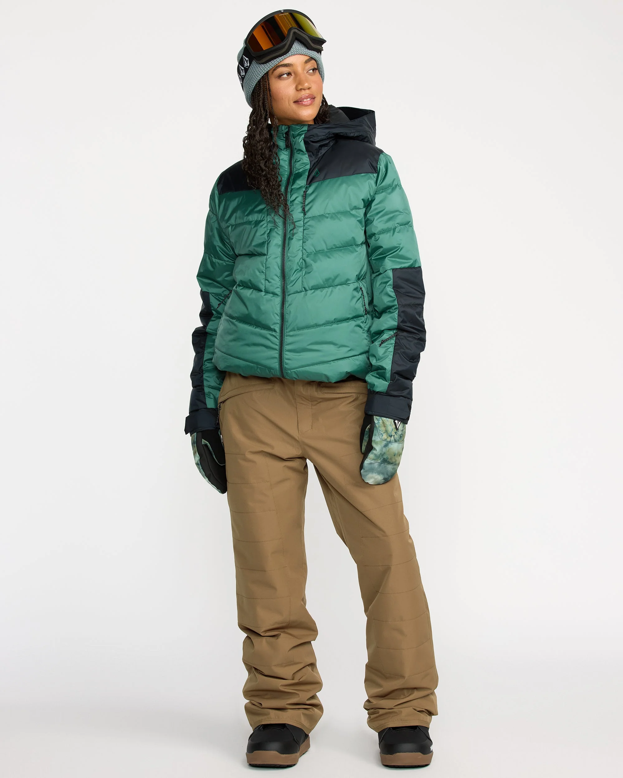 Estes Puff Jacke - Spruce Green - Image 3