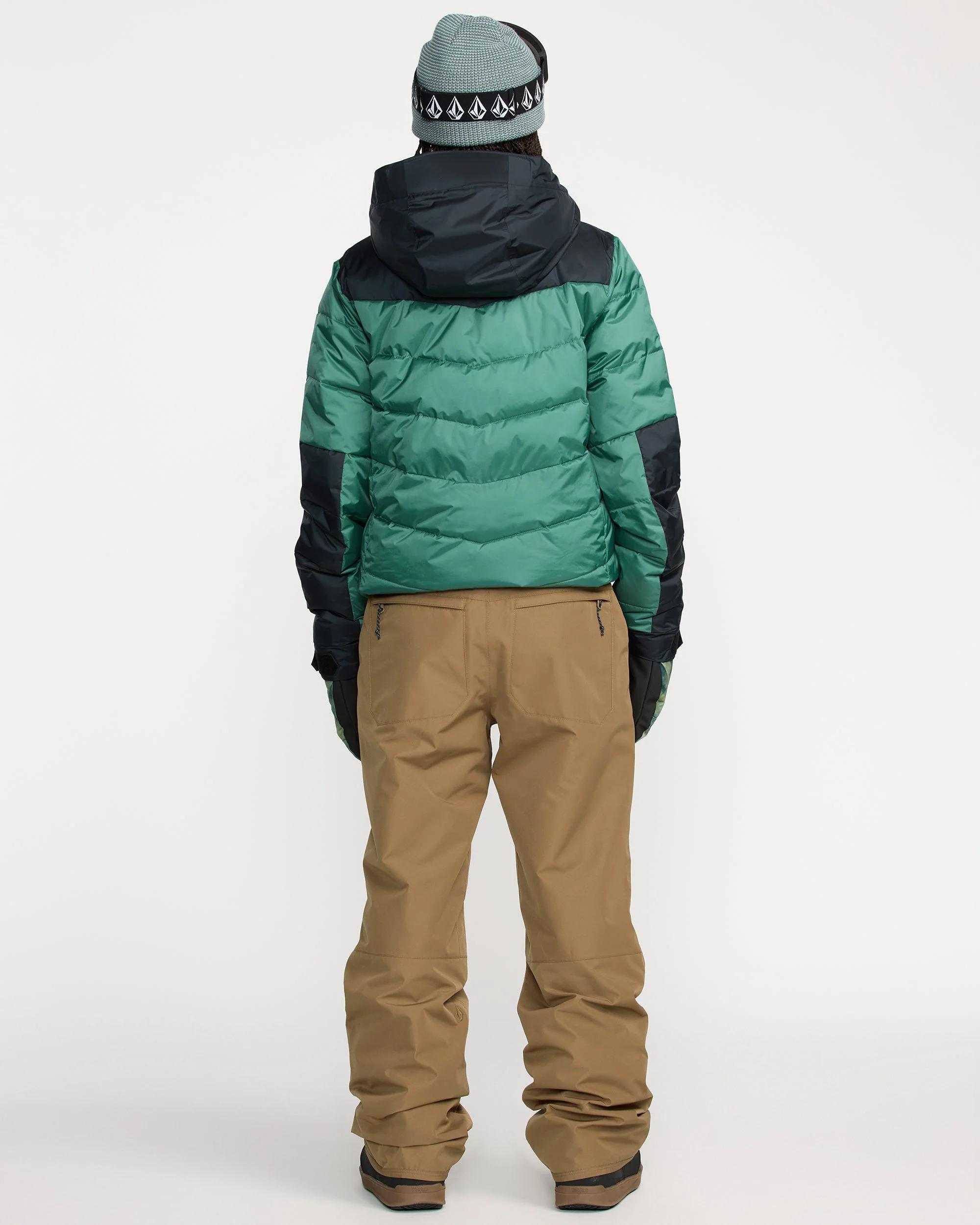 Estes Puff Jacke - Spruce Green - Image 4