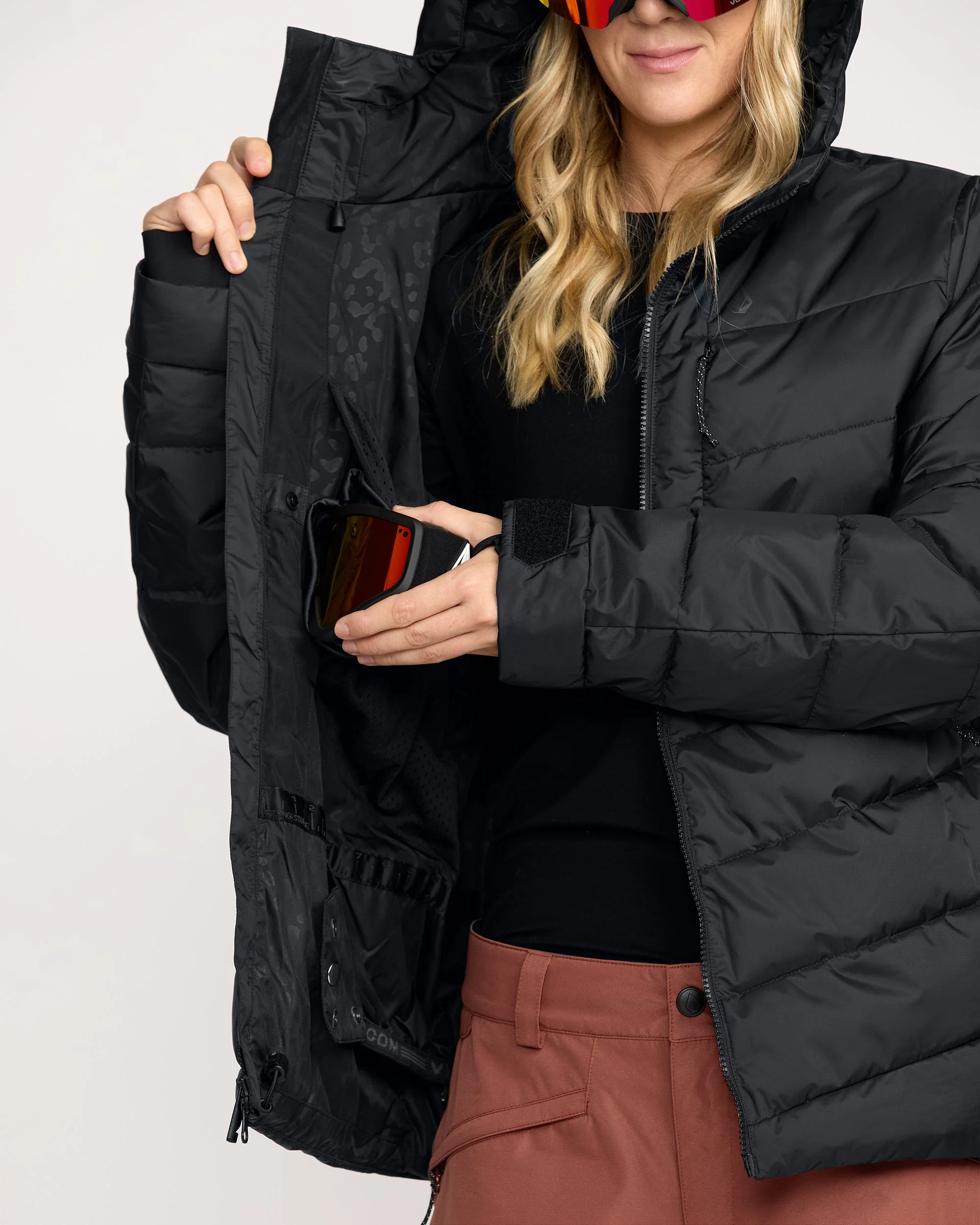 Estes Puff Jacke - Black - Image 9