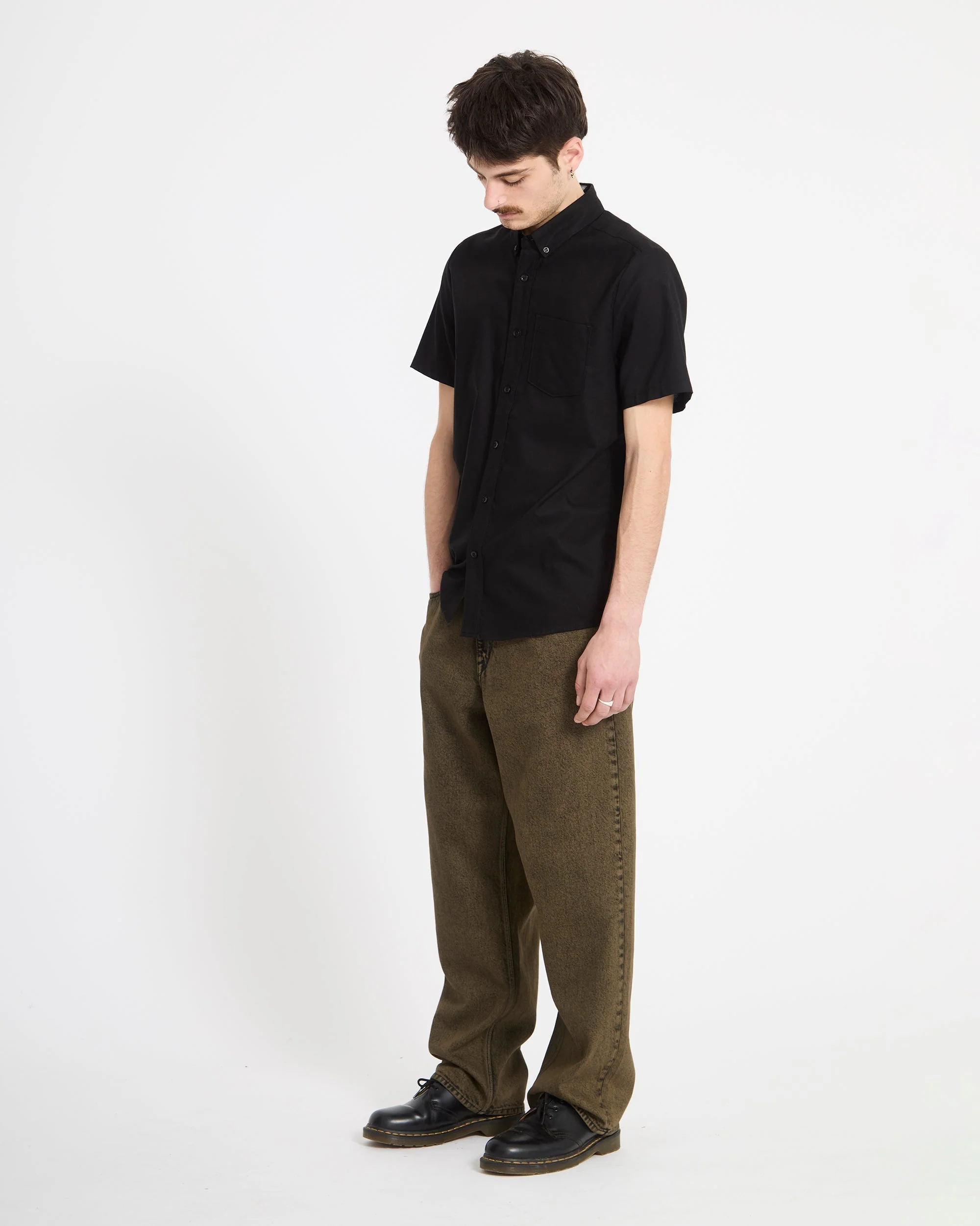 Everett Oxford Hemd - New Black - Image 5