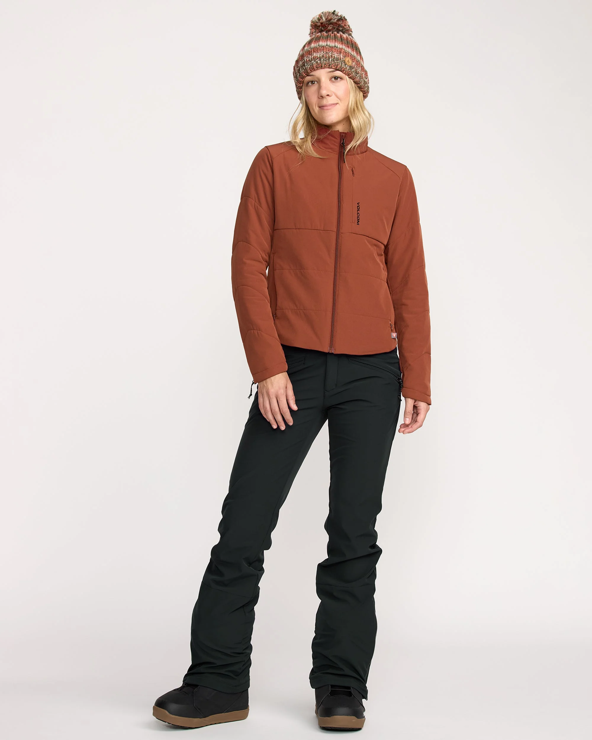 Evergreen Full Zip Jacke - Henna - Image 3