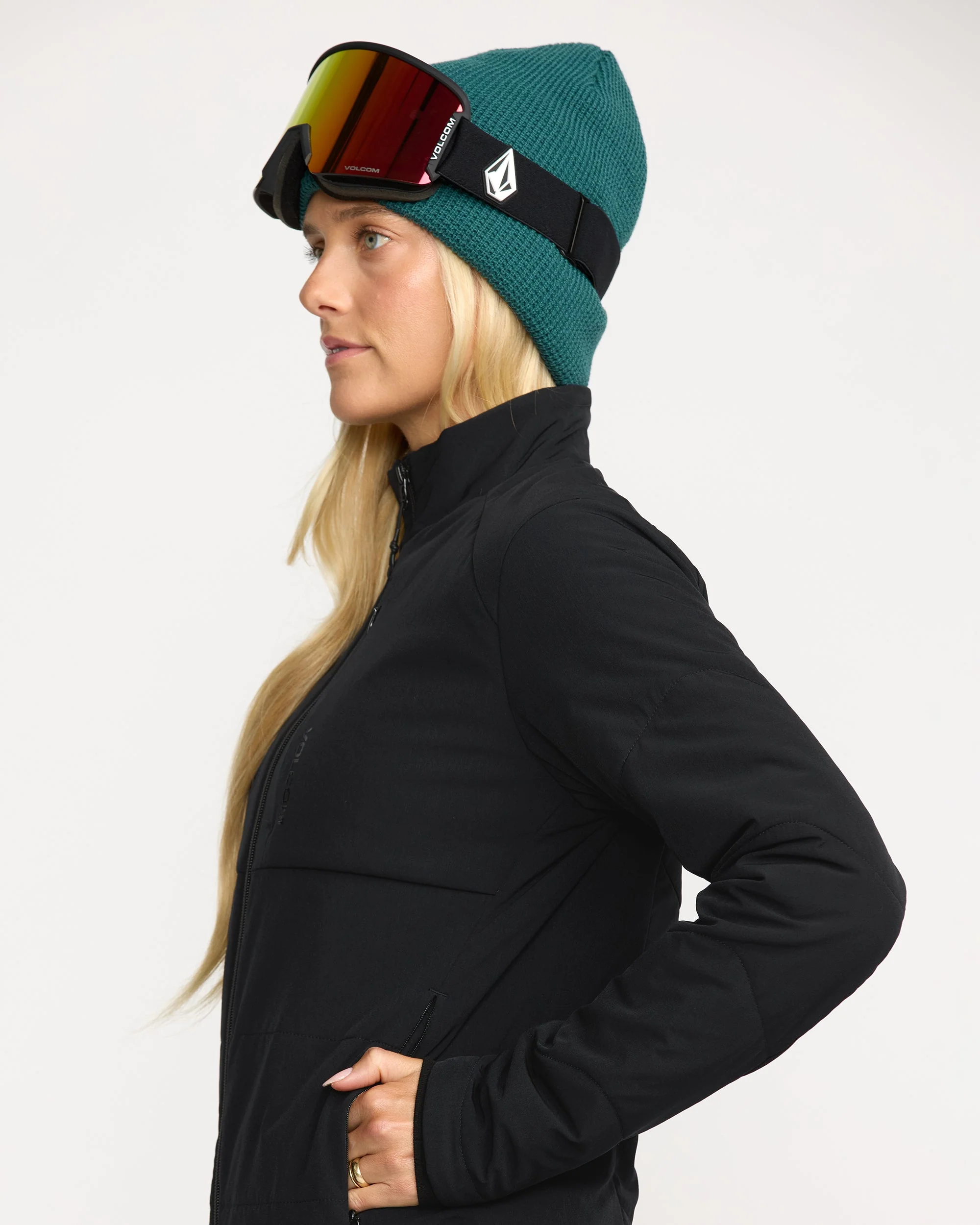 Evergreen Full Zip Jacke - Black - Image 6