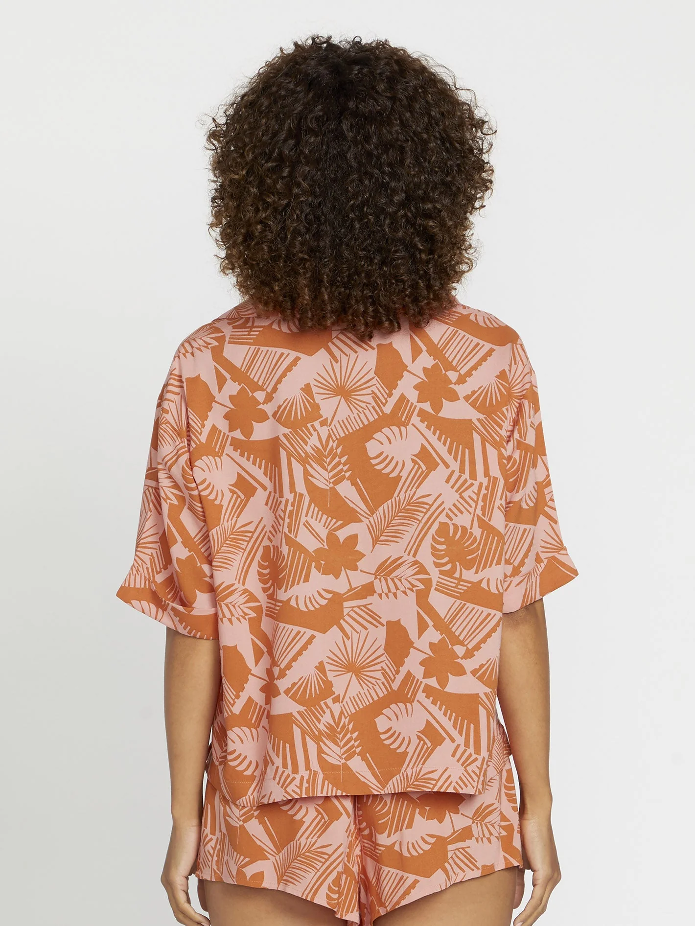 Excapism Top Shirt - Burnt Sienna - Image 2