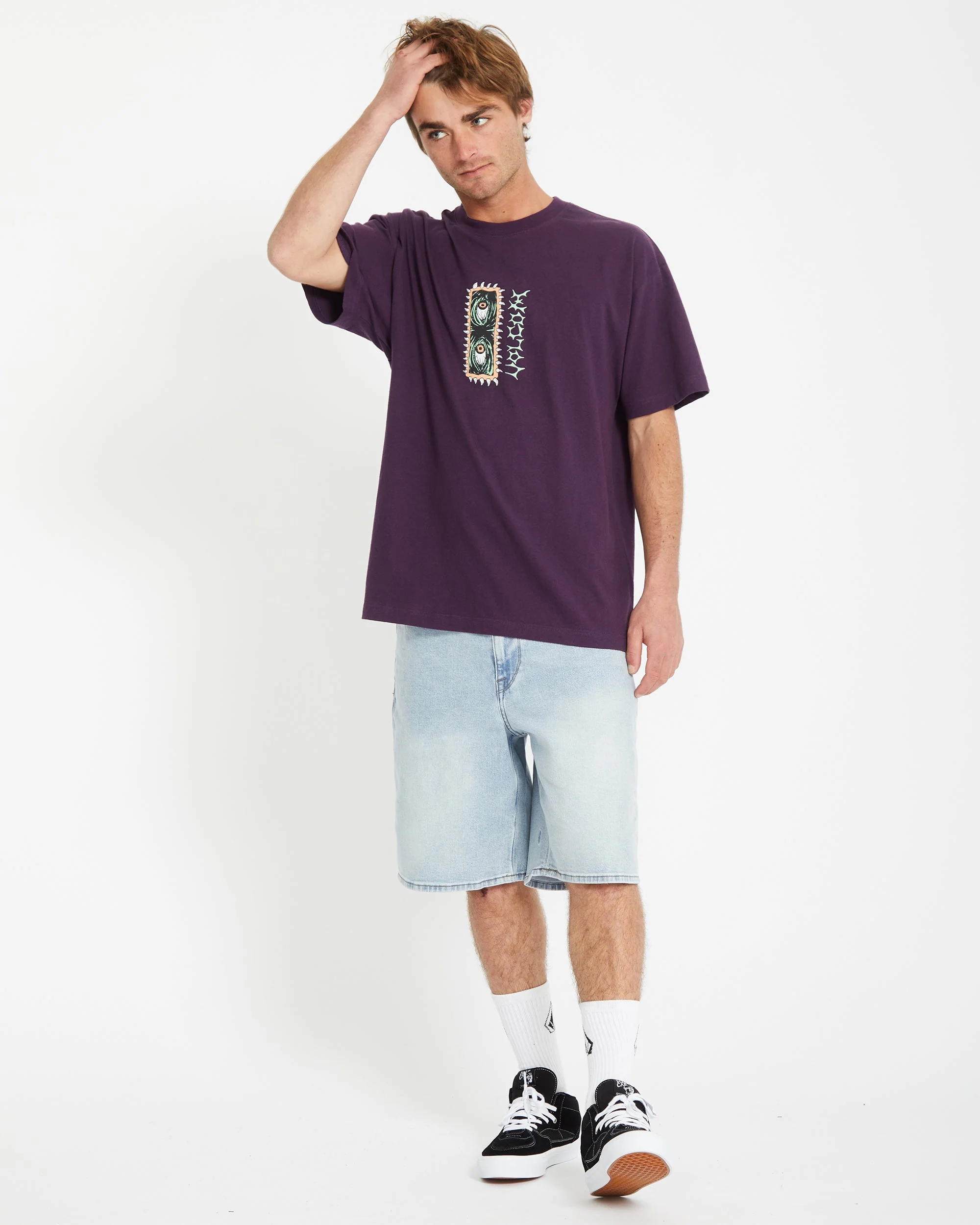 Eye Rust T-shirt - GRAPE ROYALE - Image 7