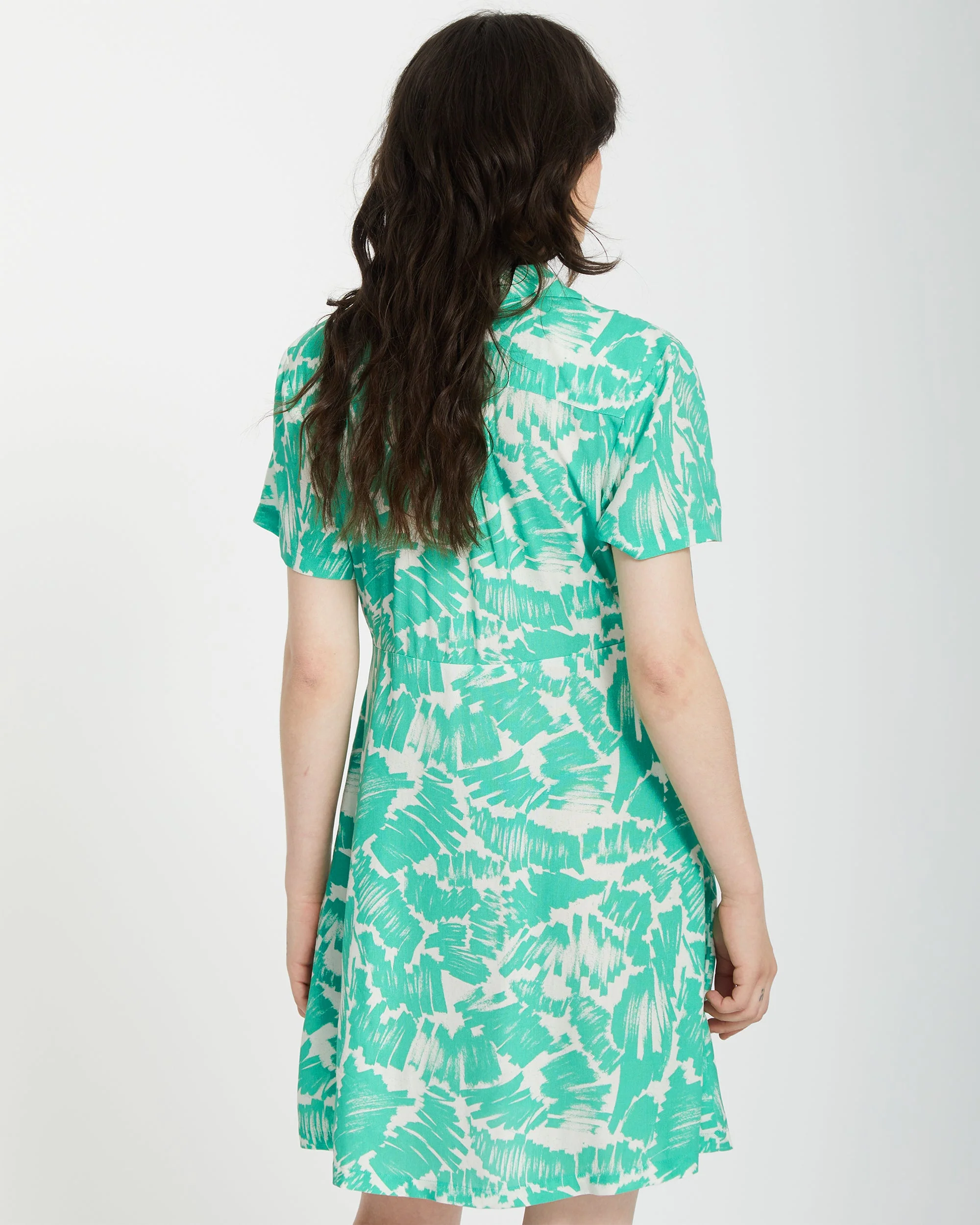 Alix Shirt Kleid - JADE - Image 2