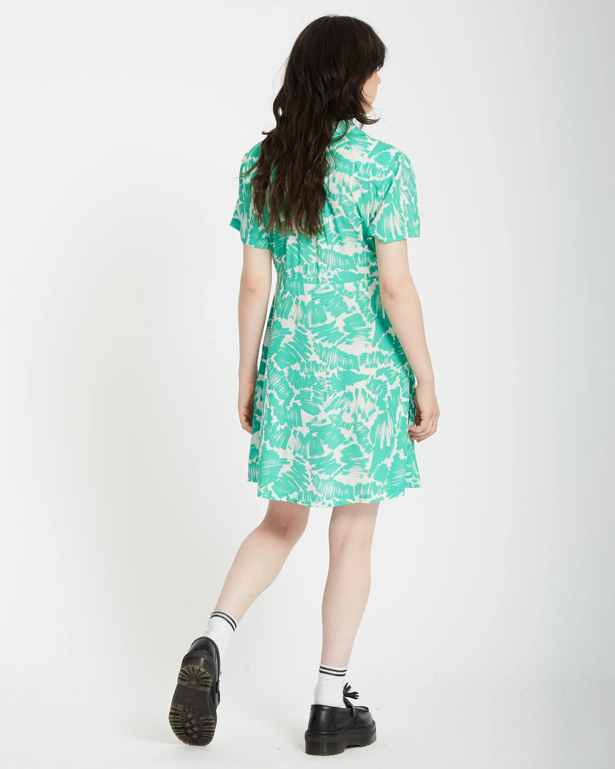 Alix Shirt Kleid - JADE - Image 5