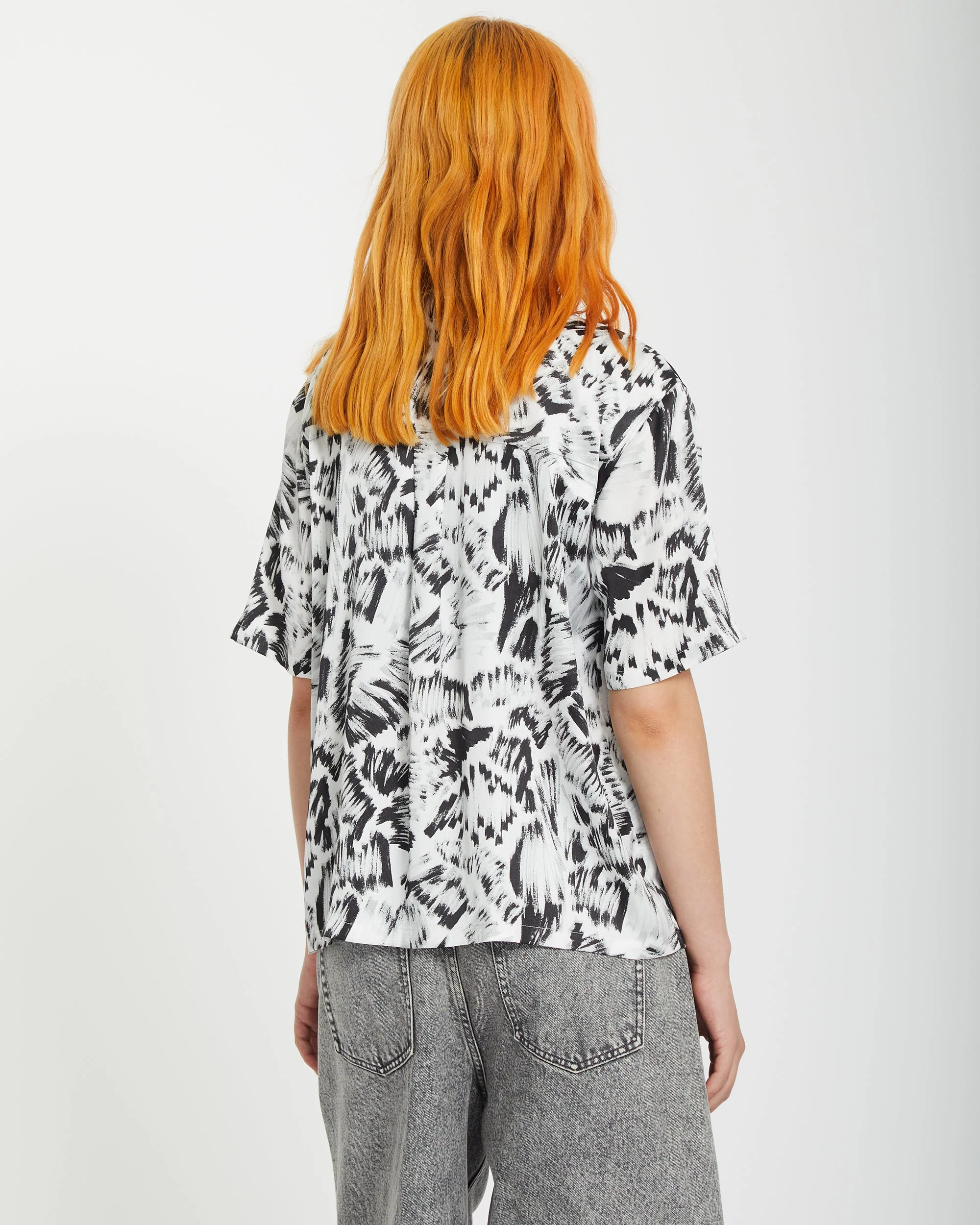 Alix Top - BLACK WHITE - Image 3