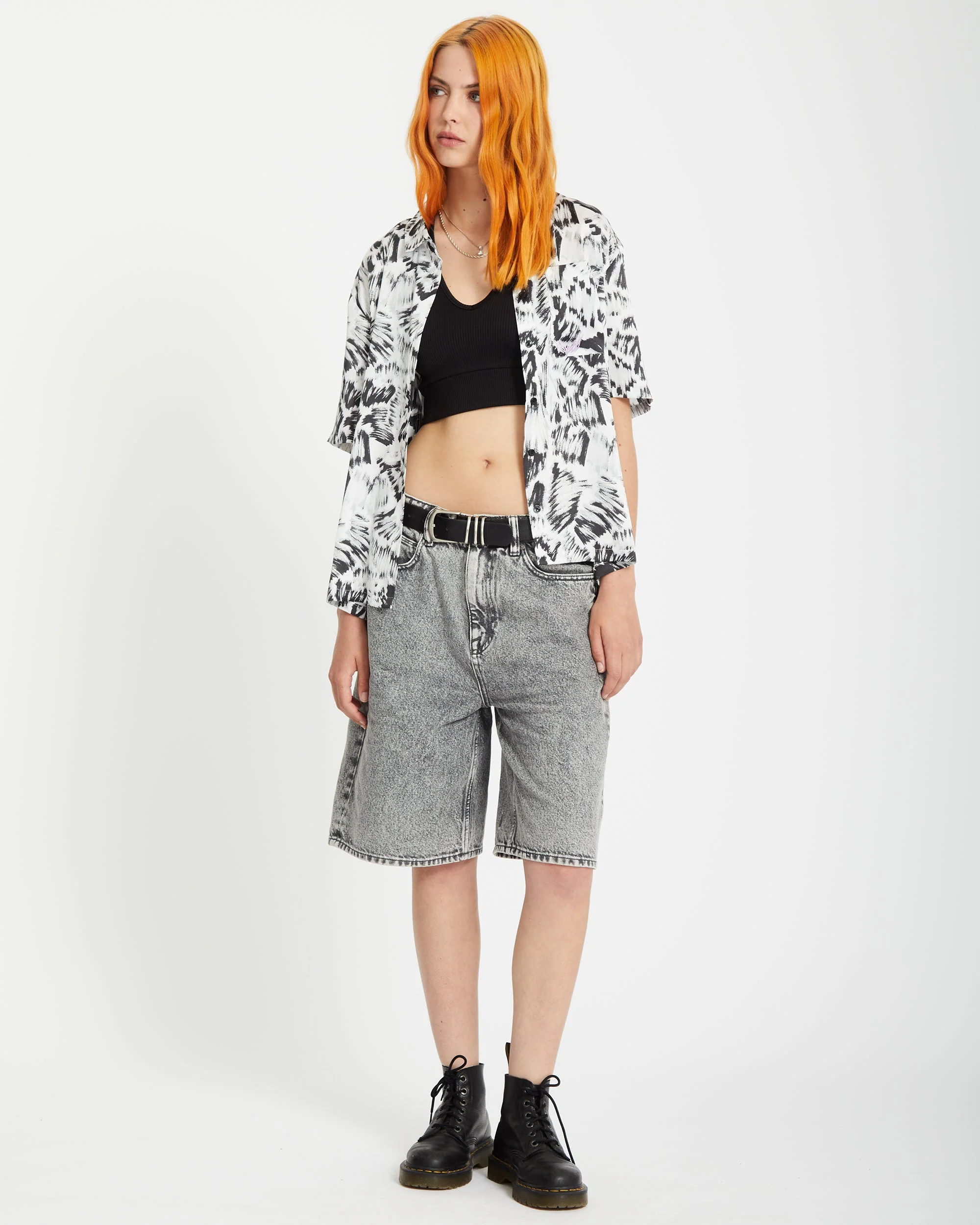 Alix Top - BLACK WHITE - Image 7