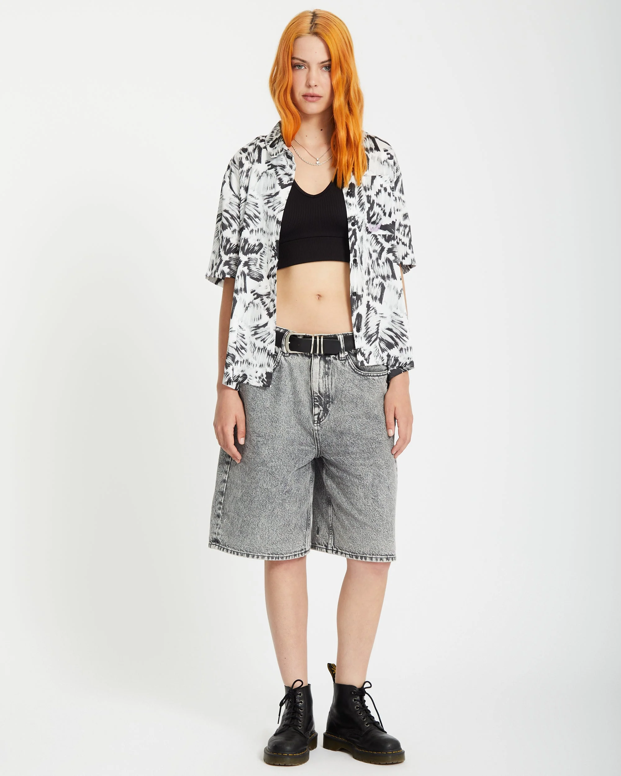 Alix Top - BLACK WHITE - Image 9
