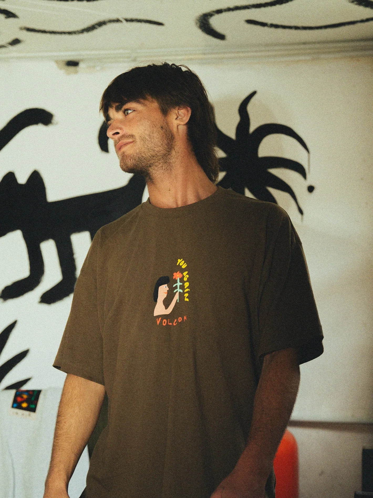Arthur Longo 1 T-Shirt - DARK EARTH - Image 3