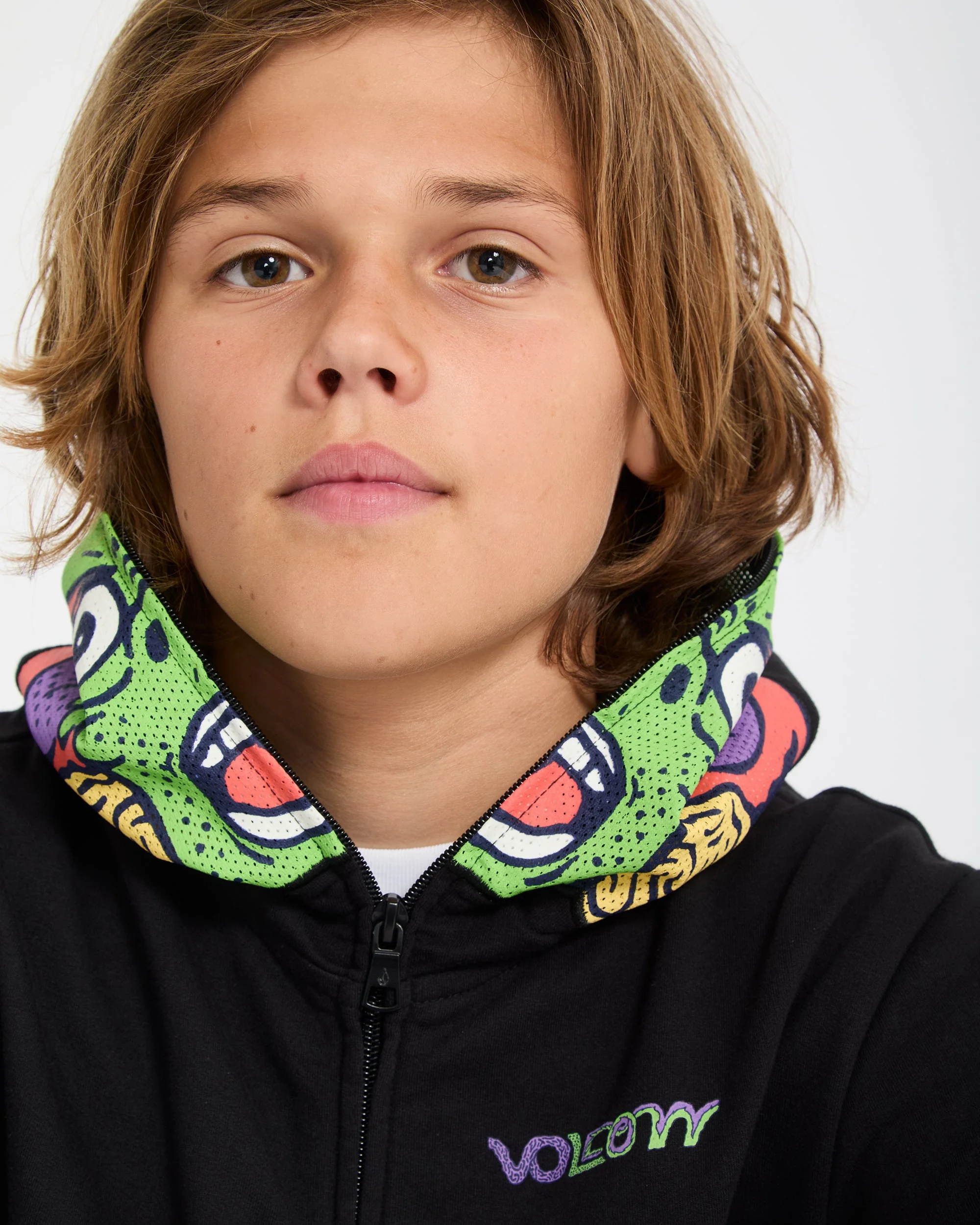 Ben Sanair Full Zip Hoodie - Black - (KINDER) - Image 16