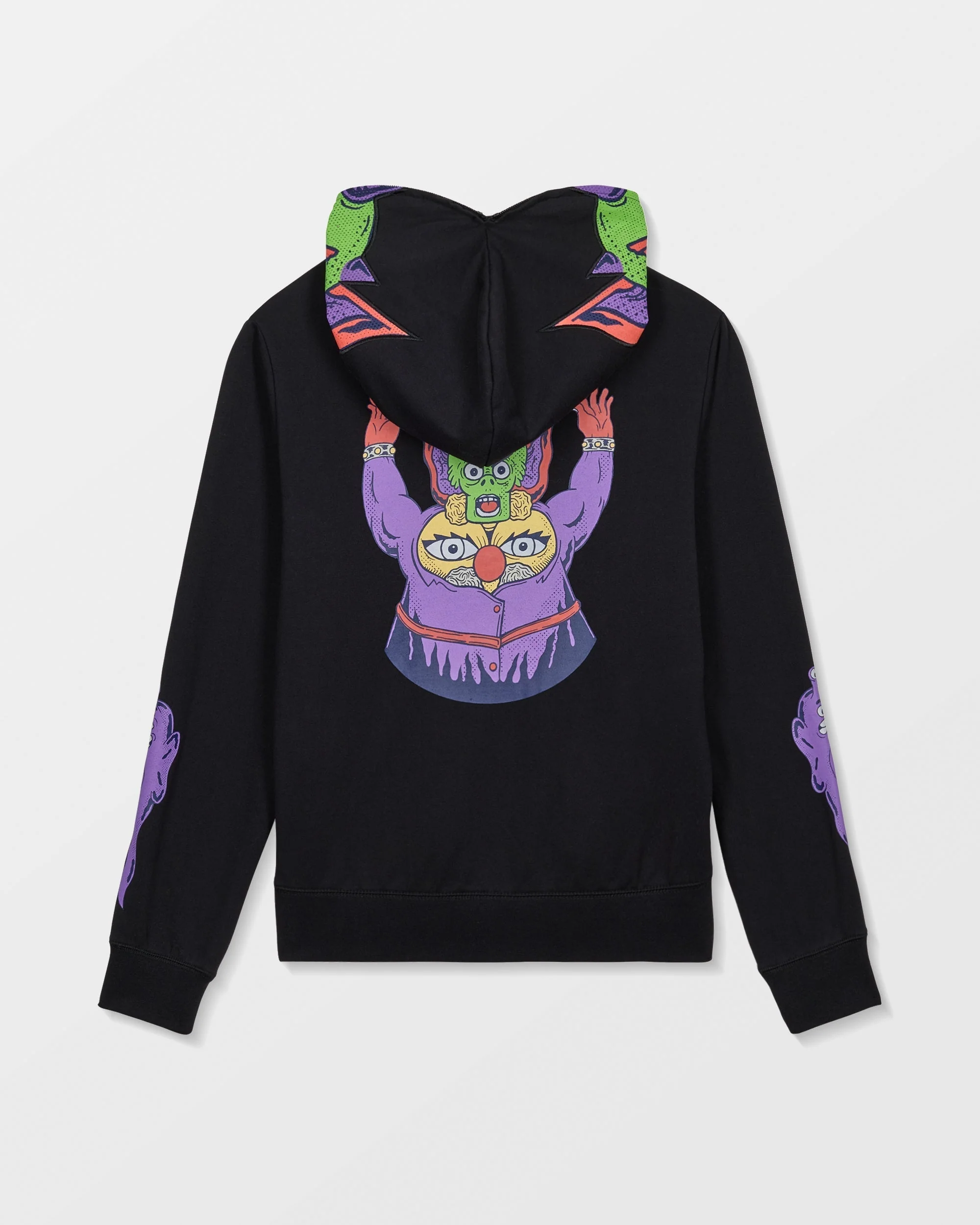 Ben Sanair Full Zip Hoodie - Black - (KINDER) - Image 4