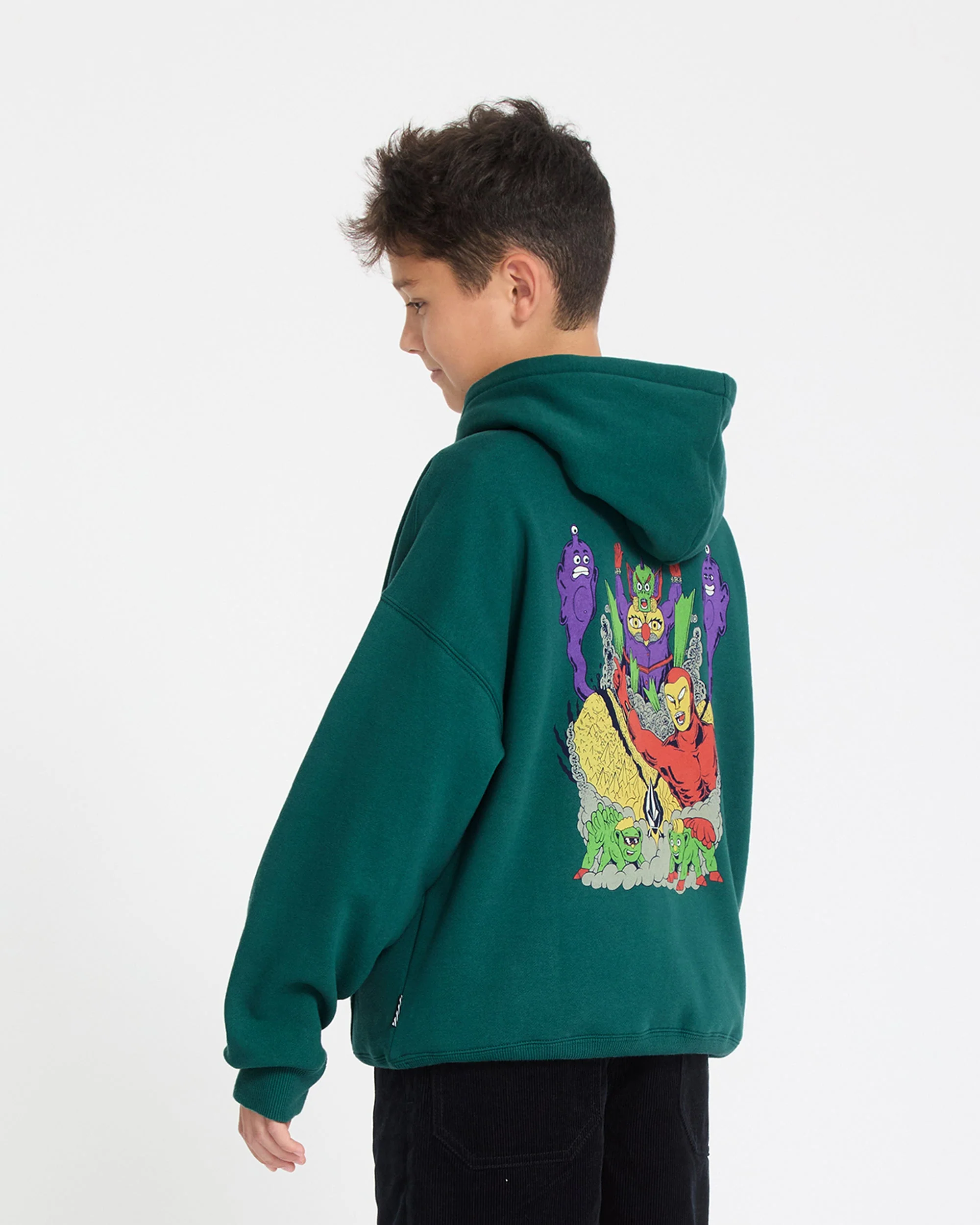 Ben Sanair Hoodie - Rifle Green - (KINDER) - Image 2