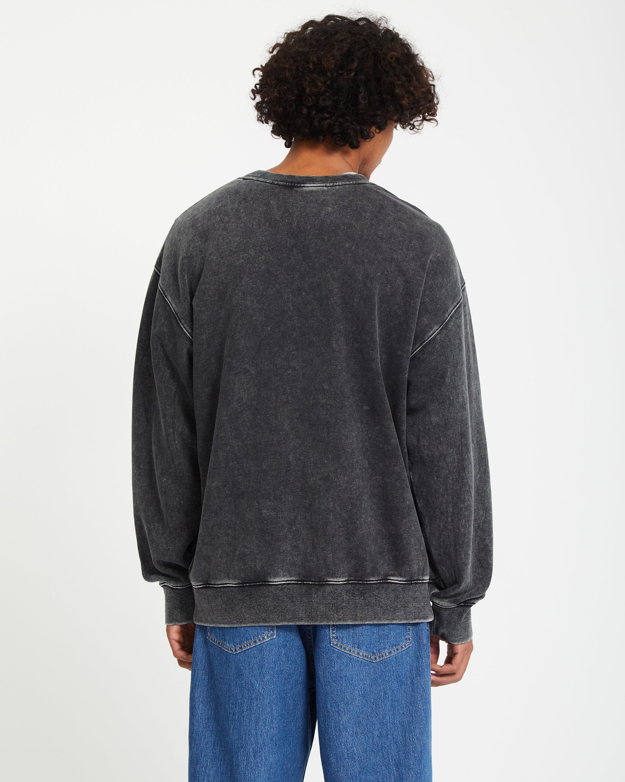 Bob Mollema Pullover - LIGHT ACID BLACK - Image 2