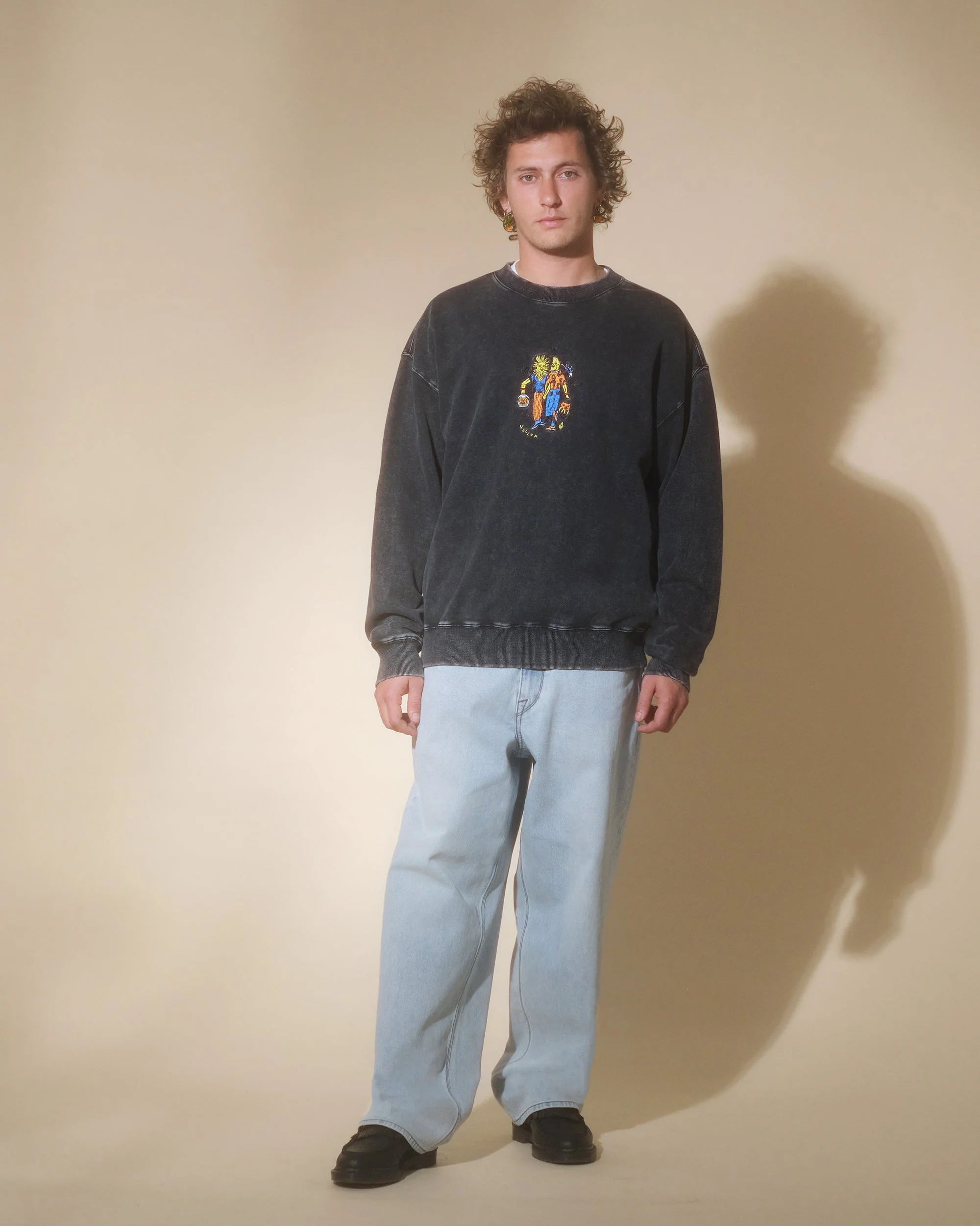 Bob Mollema Pullover - LIGHT ACID BLACK - Image 8