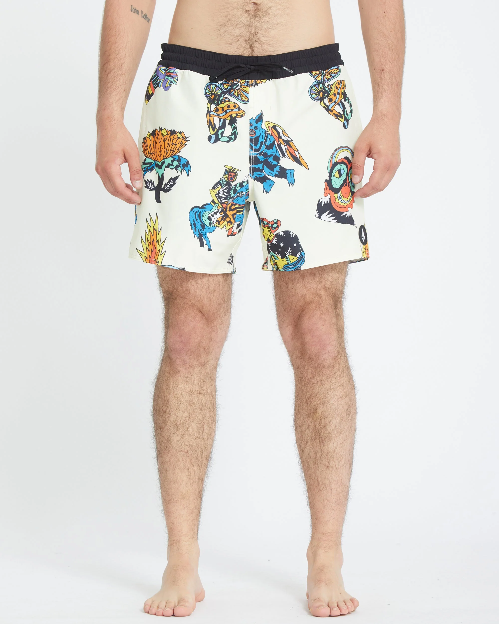 Bob Mollema Trunk 16" Boardshorts - LIGHT BEIGE