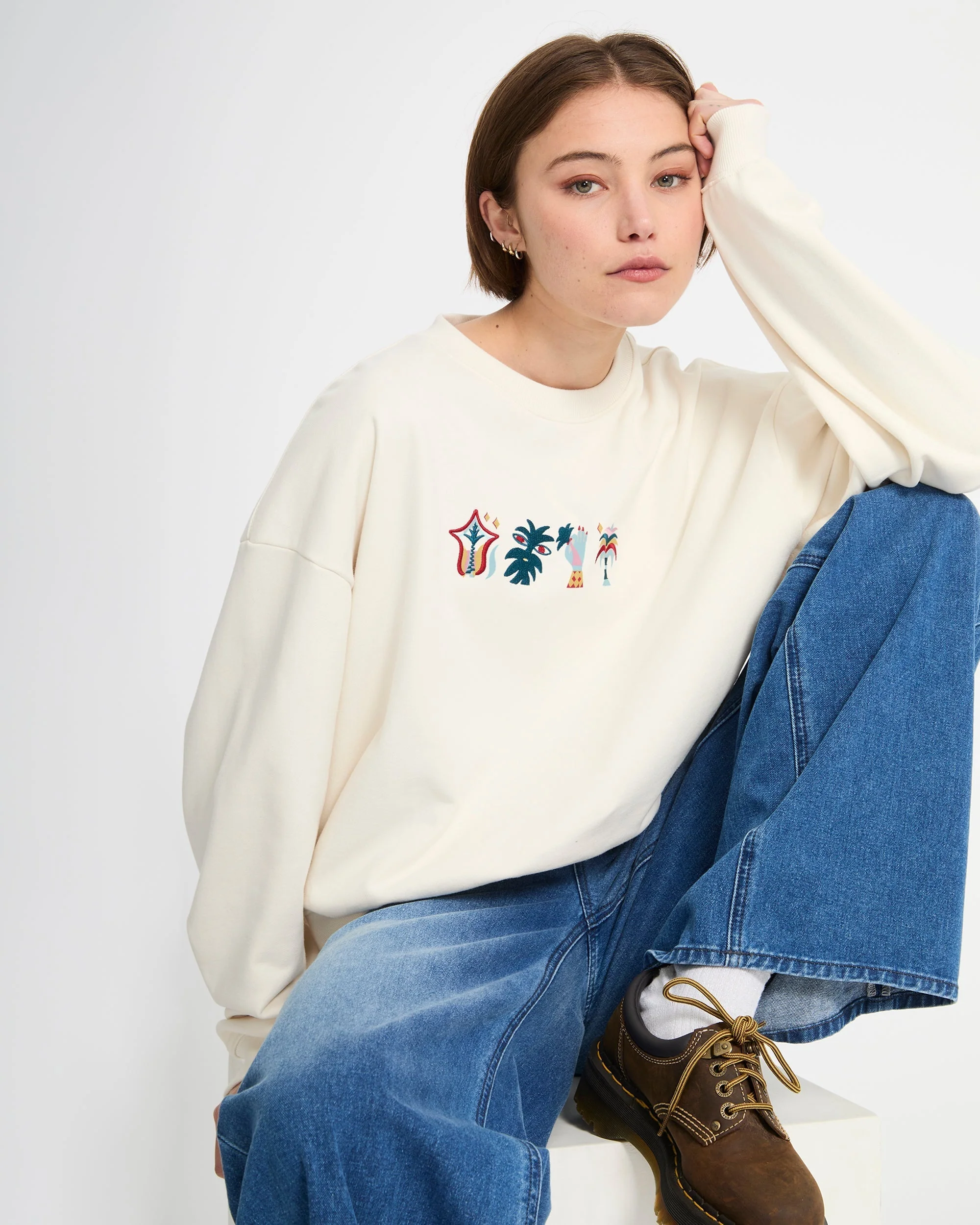 Bruno Lucas Sweatshirt - Off White - Image 10