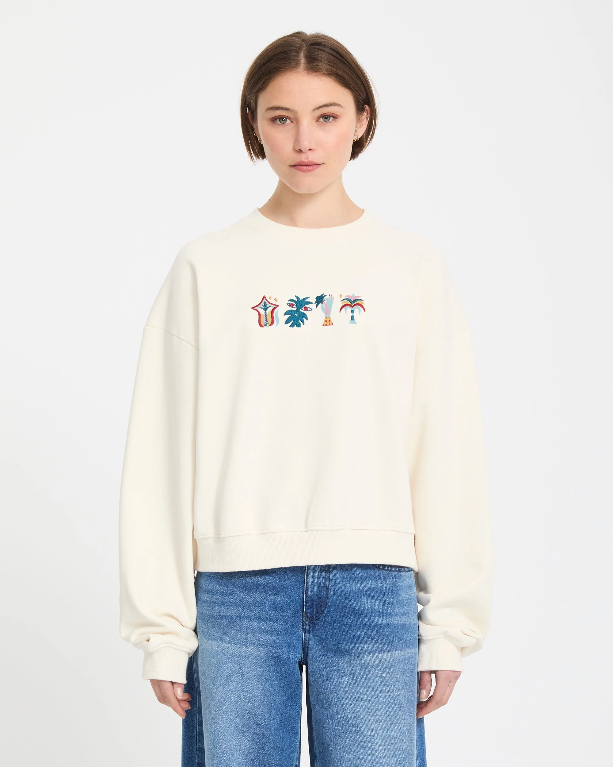 Bruno Lucas Sweatshirt - Off White - Image 3