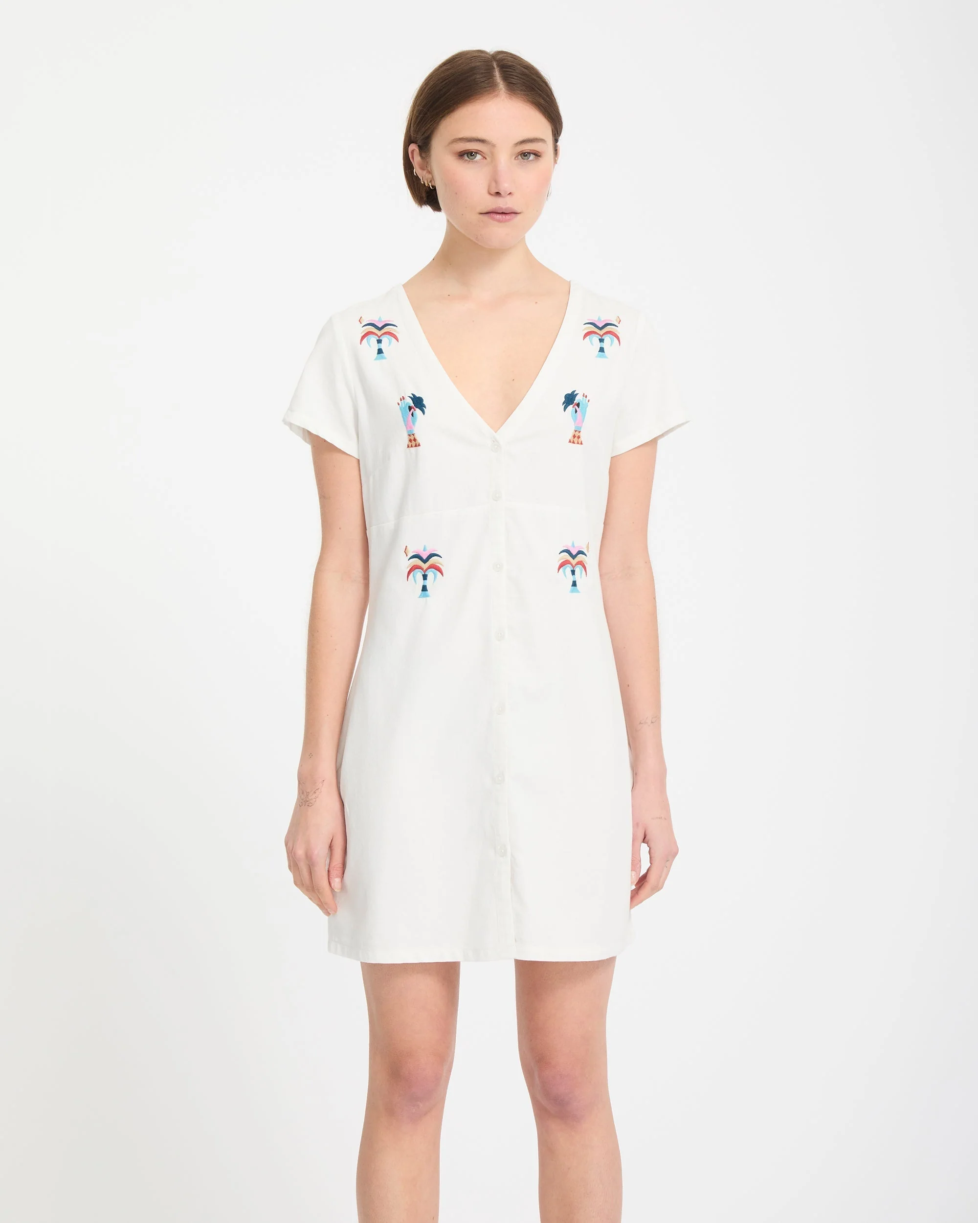 Bruno Lucas Hemdkleid - Off White - Image 3