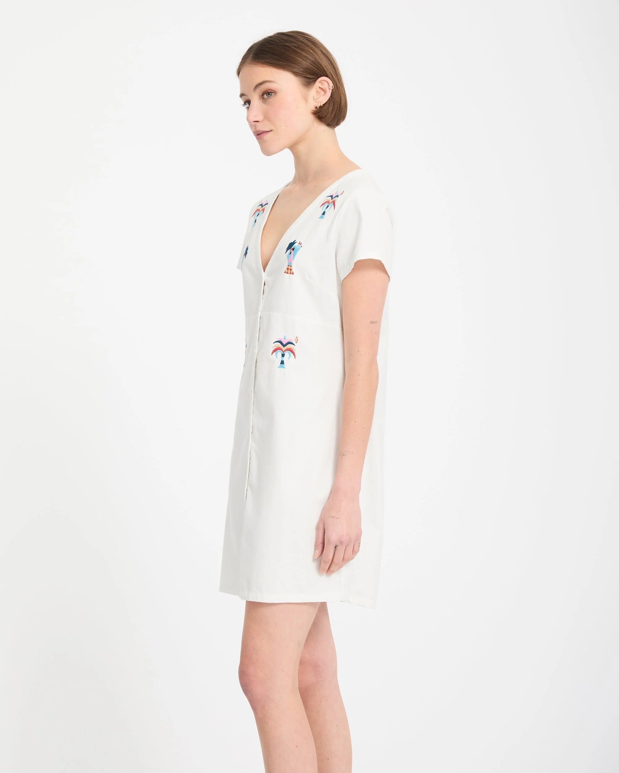 Bruno Lucas Hemdkleid - Off White - Image 6