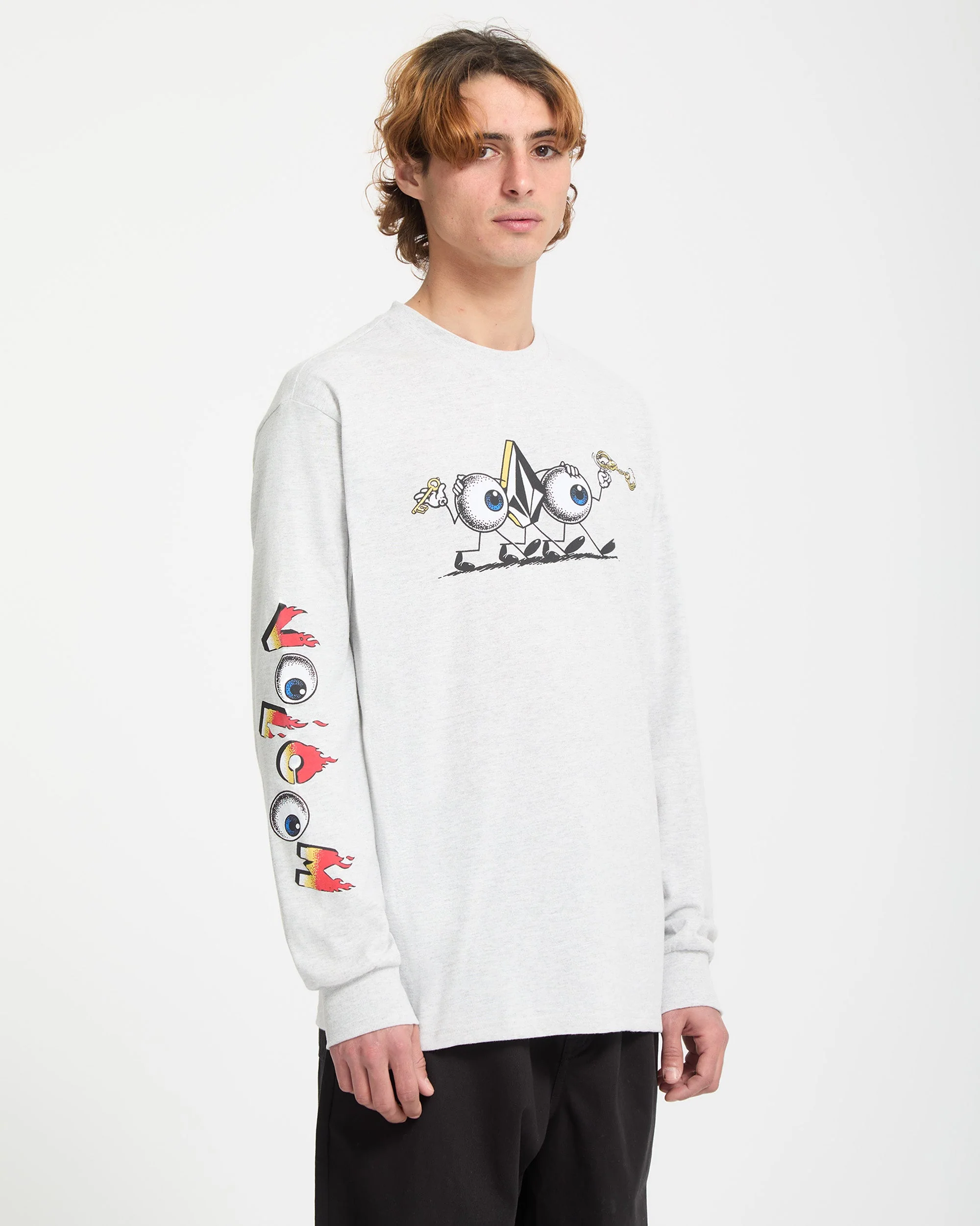 Daniel Shepard Budz T-Shirt - Bone Heather - Image 5
