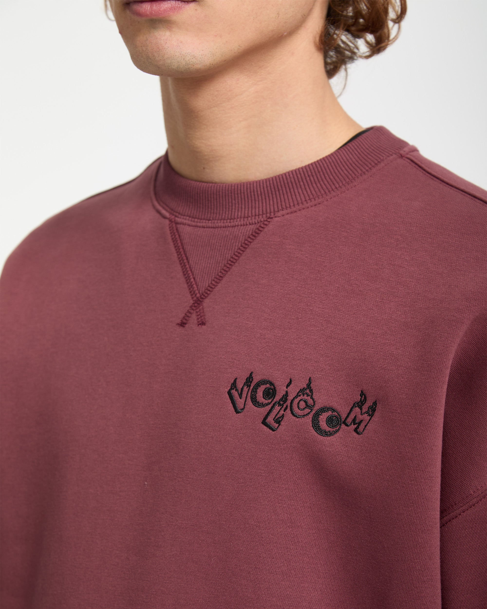 Daniel Shepard Sweatshirt - Merlot - Image 3