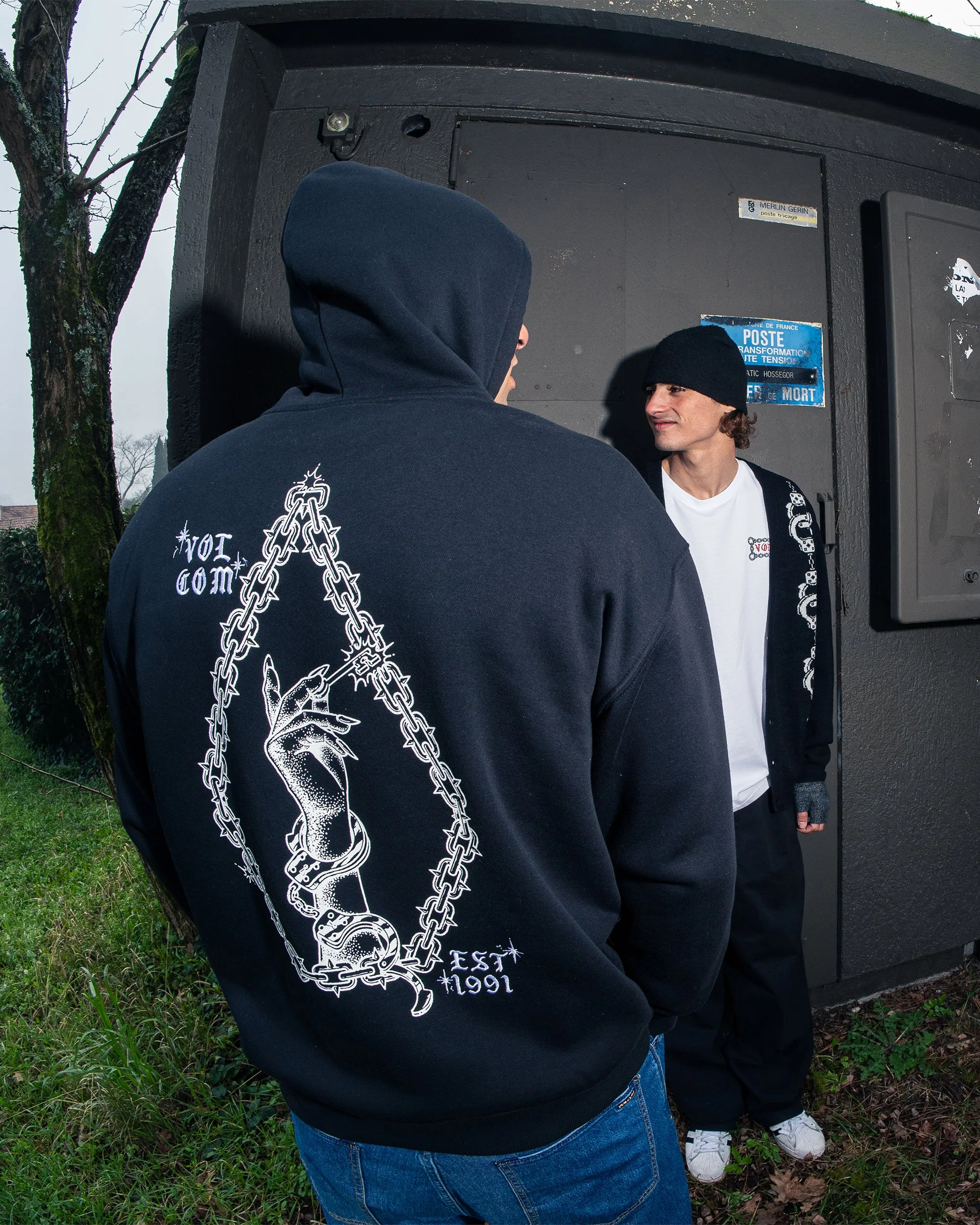 Daniel Shepard Fleece Kapuzenpullover - Black - Image 5