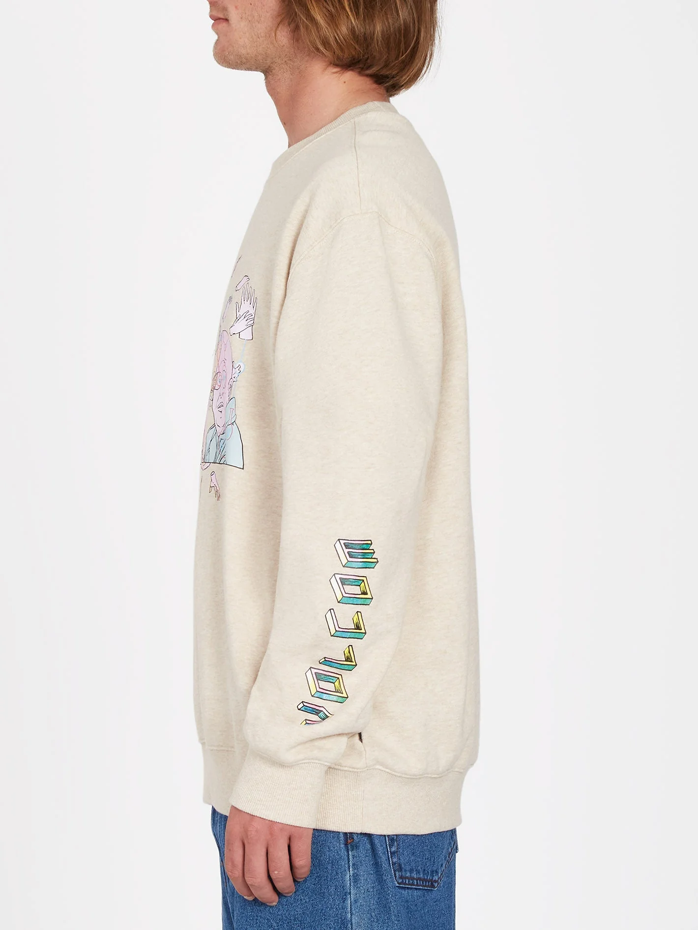 Ed Merlin Murray Pullover - WHITECAP GREY - Image 3