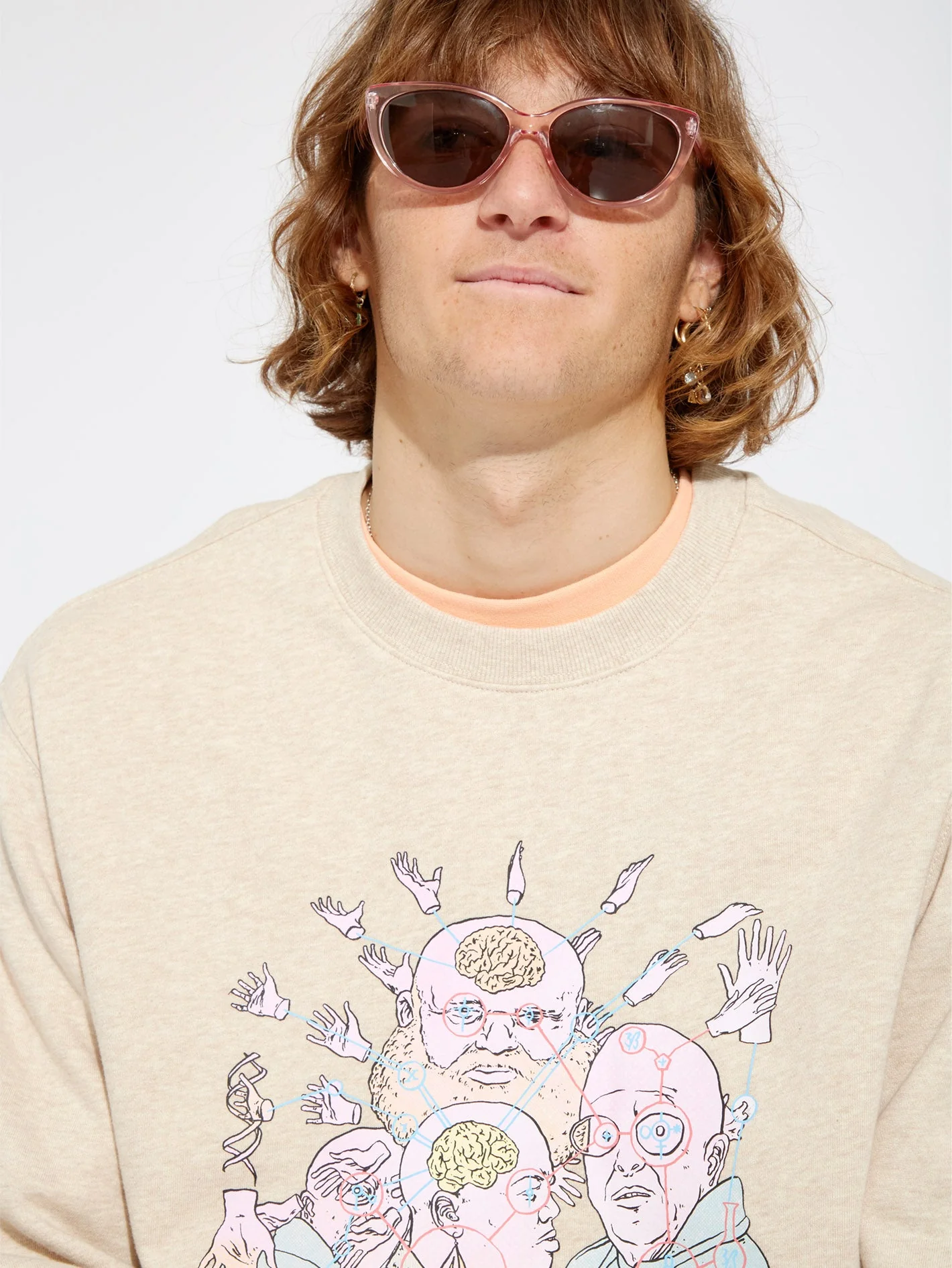 Ed Merlin Murray Pullover - WHITECAP GREY - Image 6