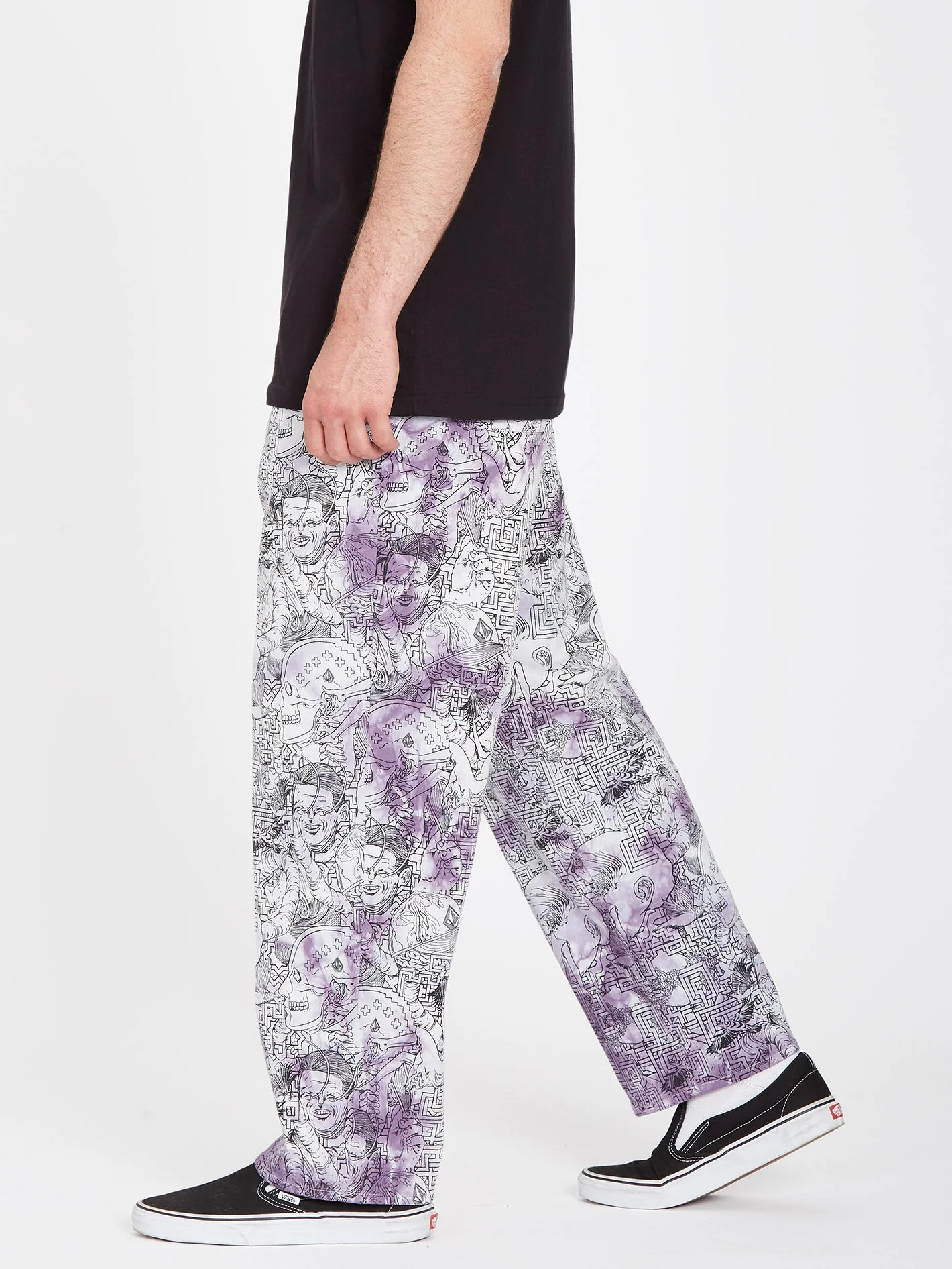 Ed Merlin Murray elastischer Bund Hose - PRINT - Image 5