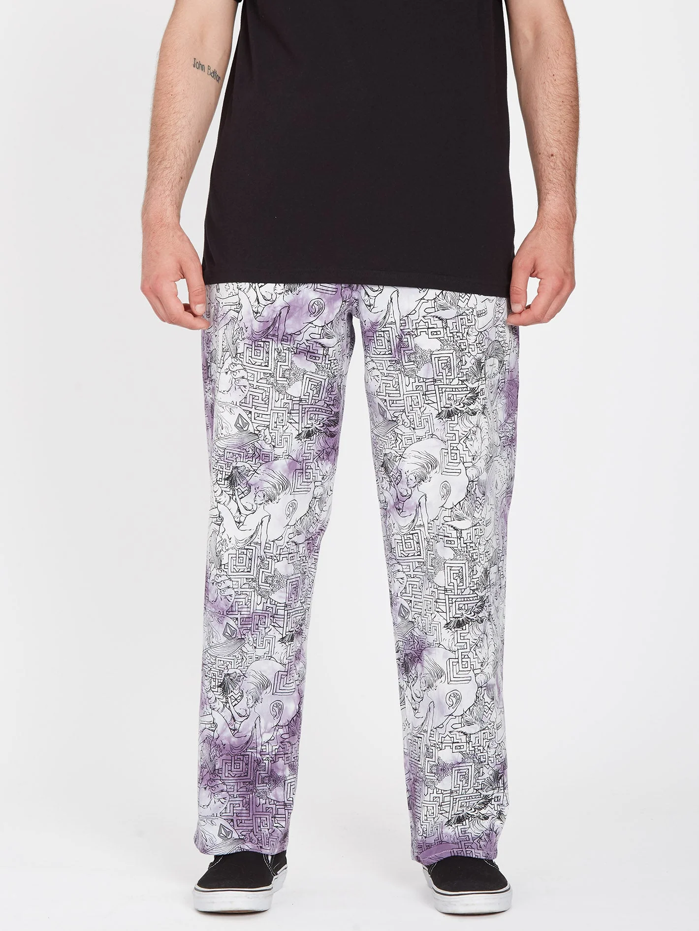 Ed Merlin Murray elastischer Bund Hose - PRINT - Image 9