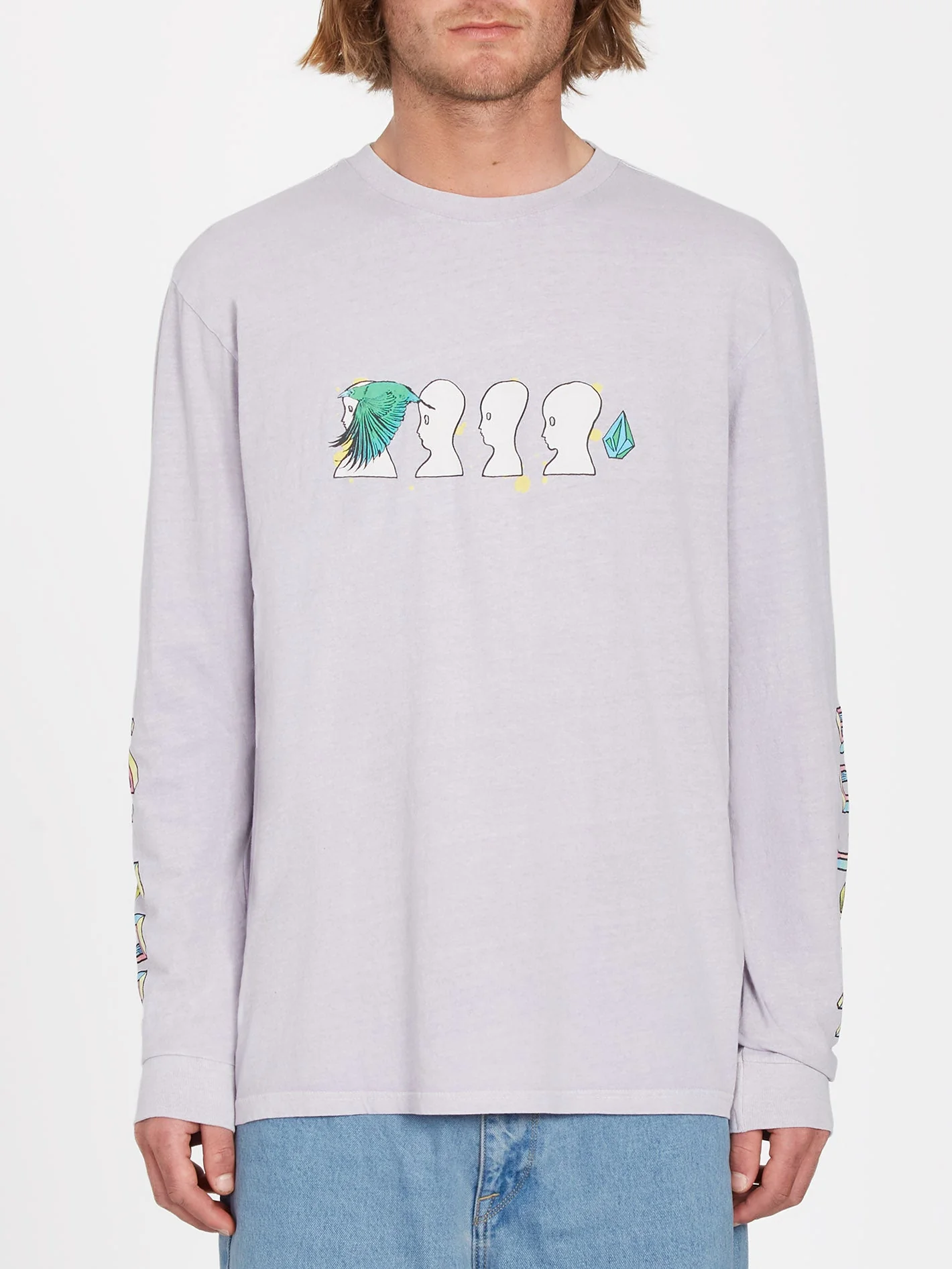 Ed Merlin Murray T-Shirt - LIGHT ORCHID - Image 2
