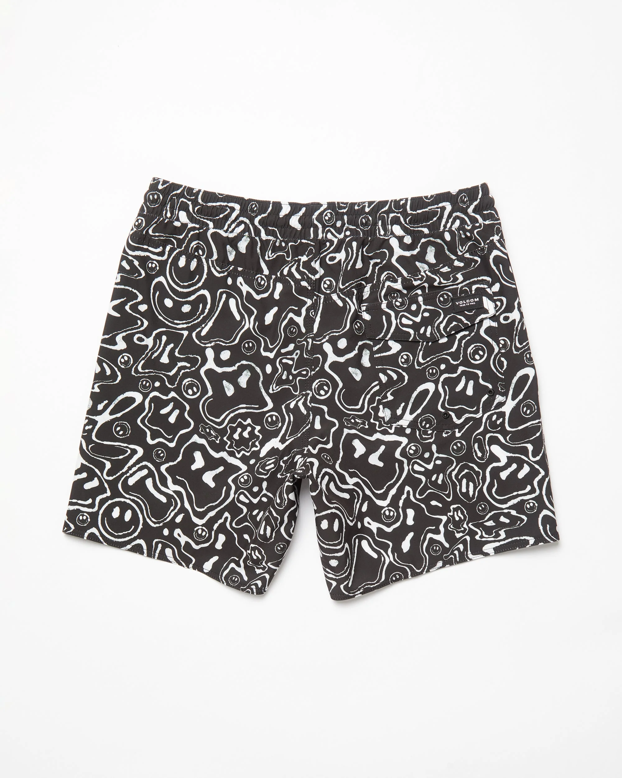 Filip Rygalski Smile Trunk 17" Boardshorts - BLACK - Image 8