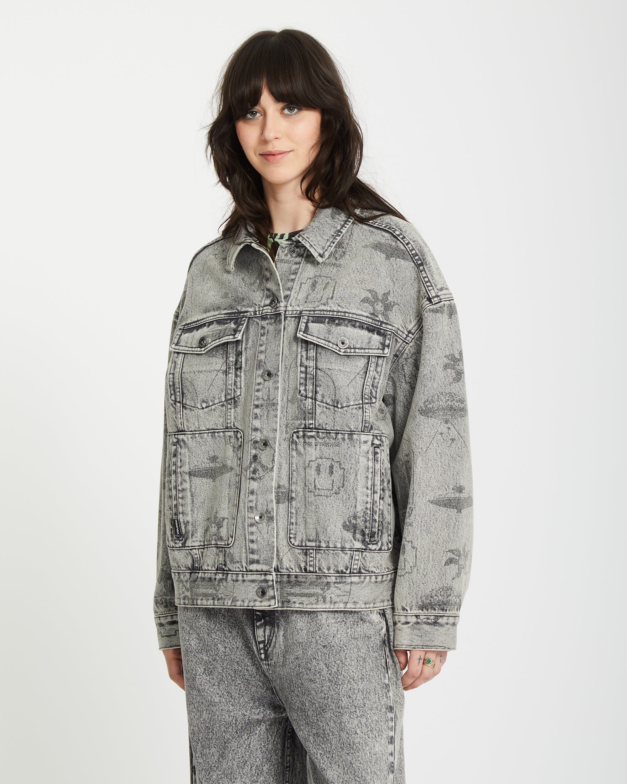 Filip Rygalski Denim Jacke - GREY VINTAGE - Image 8