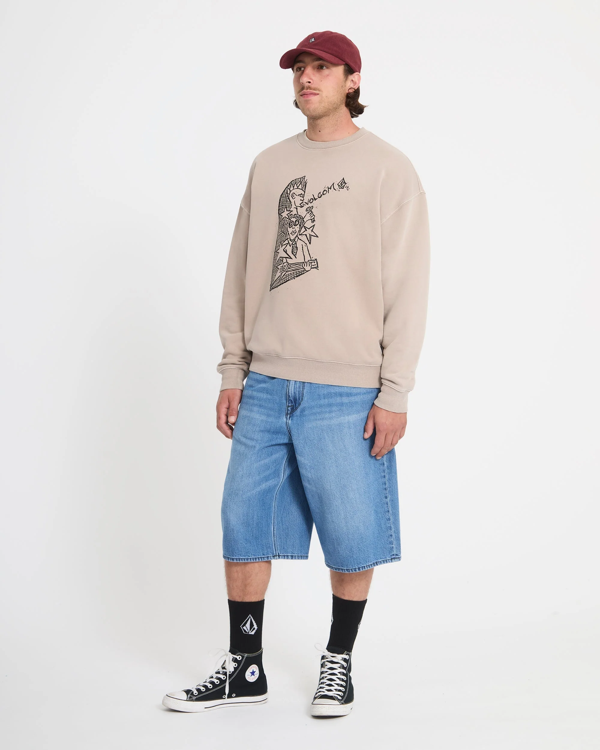 Issam Auptel Sweatshirt - Bark Brown - Image 8
