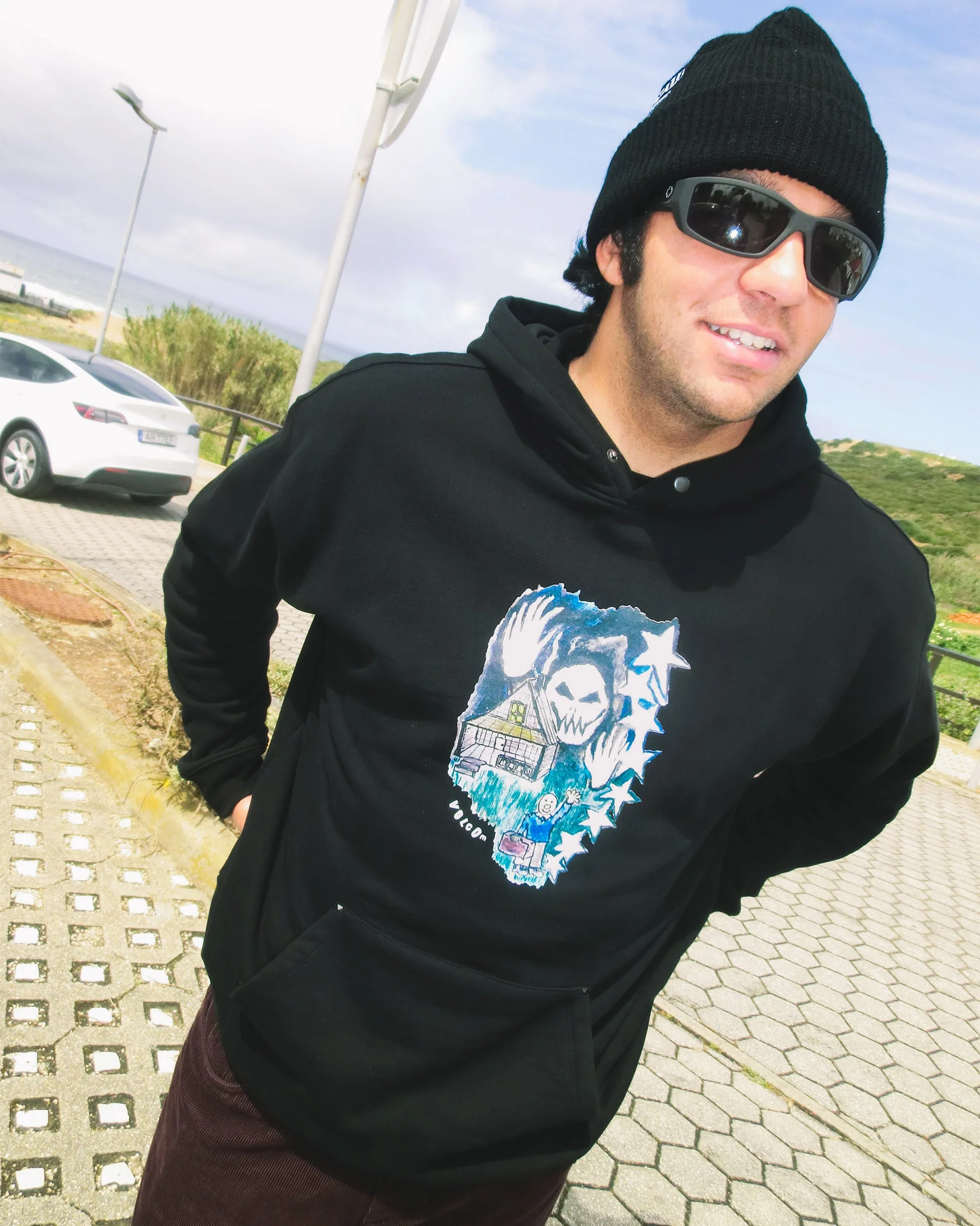 Issam Auptel Hoodie - Black - Image 6