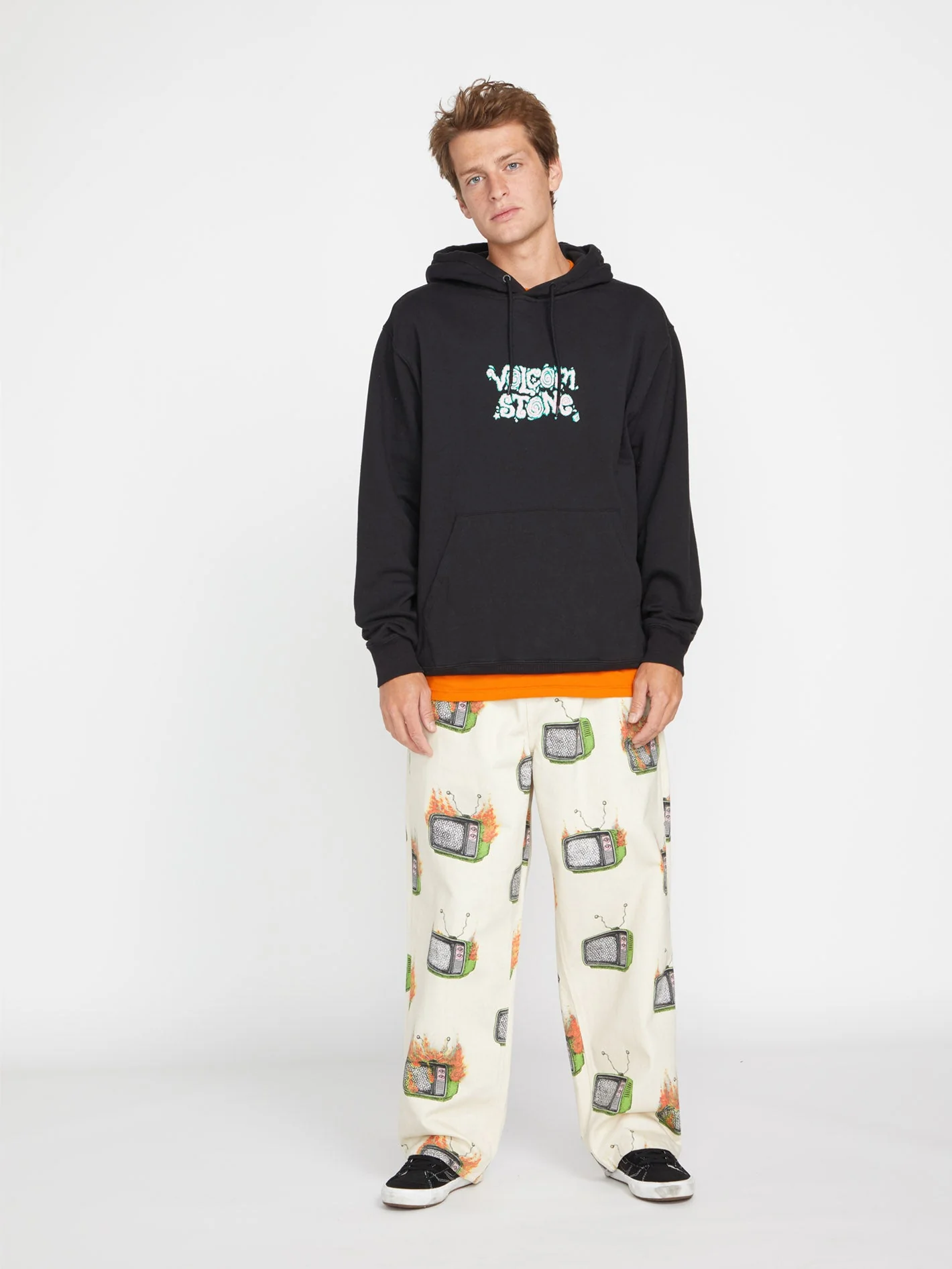 Justin Hager Kapuzenpullover - BLACK - Image 4