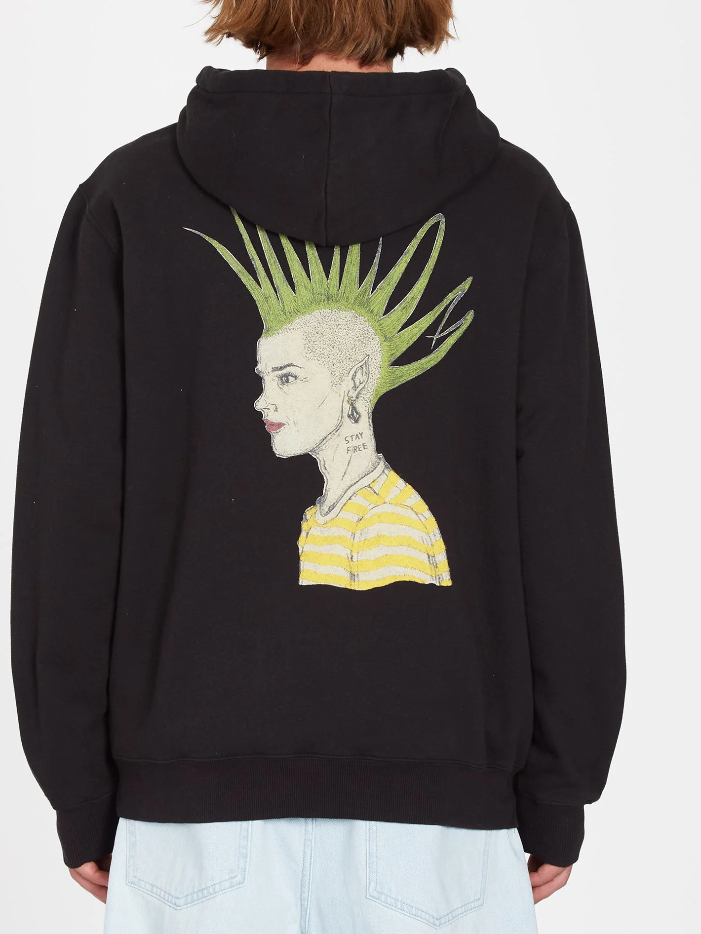 Justin Hager Kapuzenpullover - BLACK - Image 5