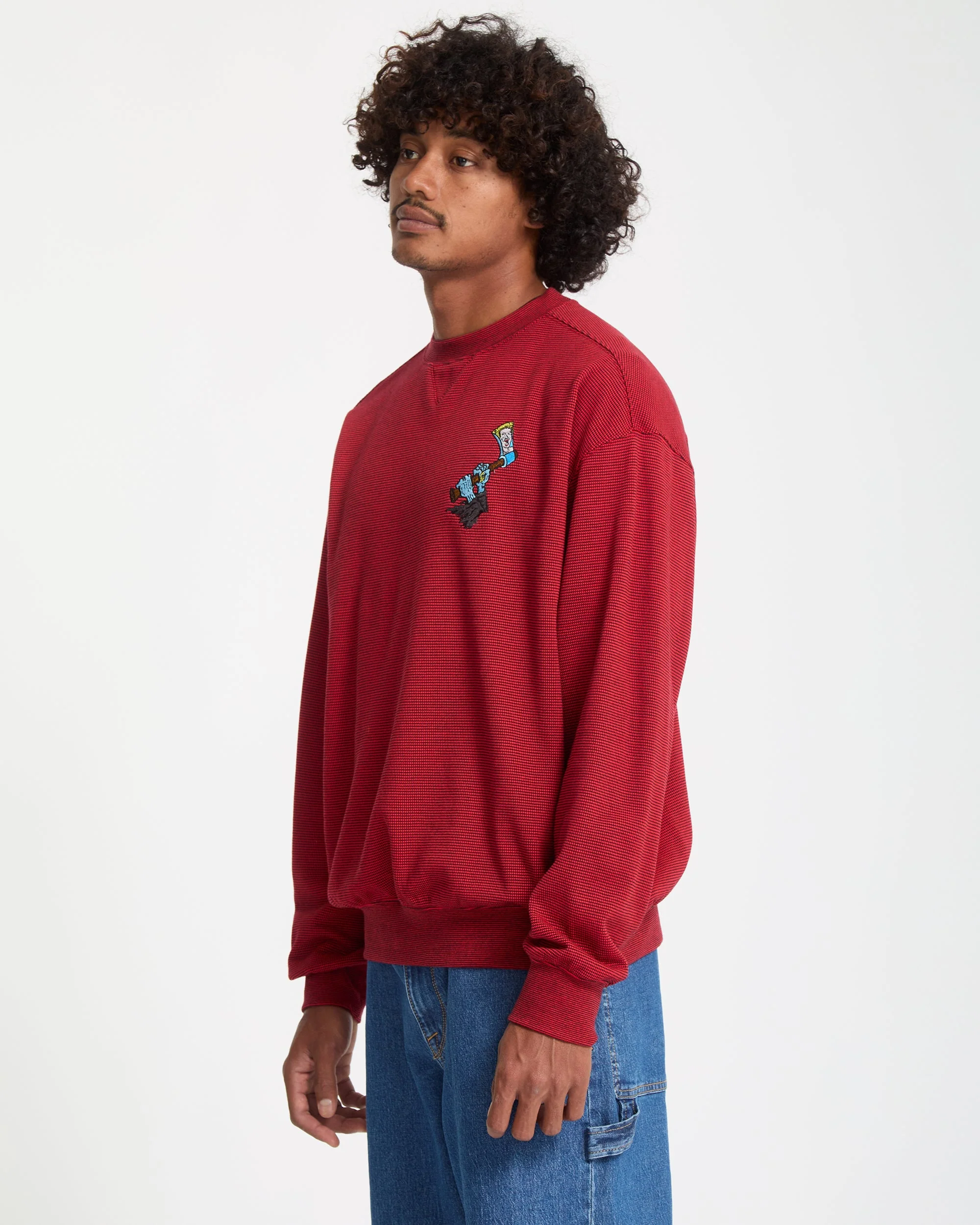 J.J. Villard Sweatshirt - Lifeguard Red - Image 10