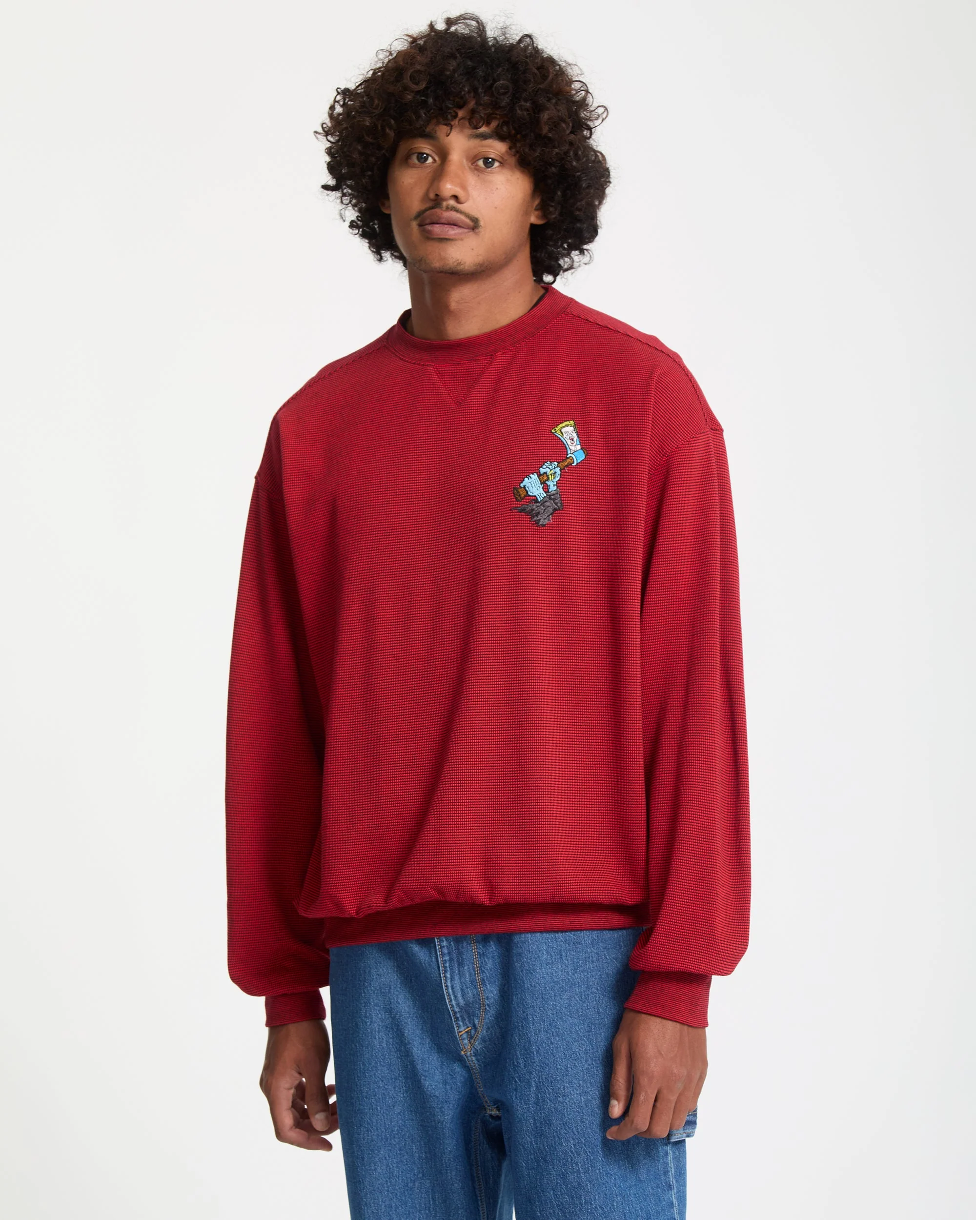 J.J. Villard Sweatshirt - Lifeguard Red - Image 2