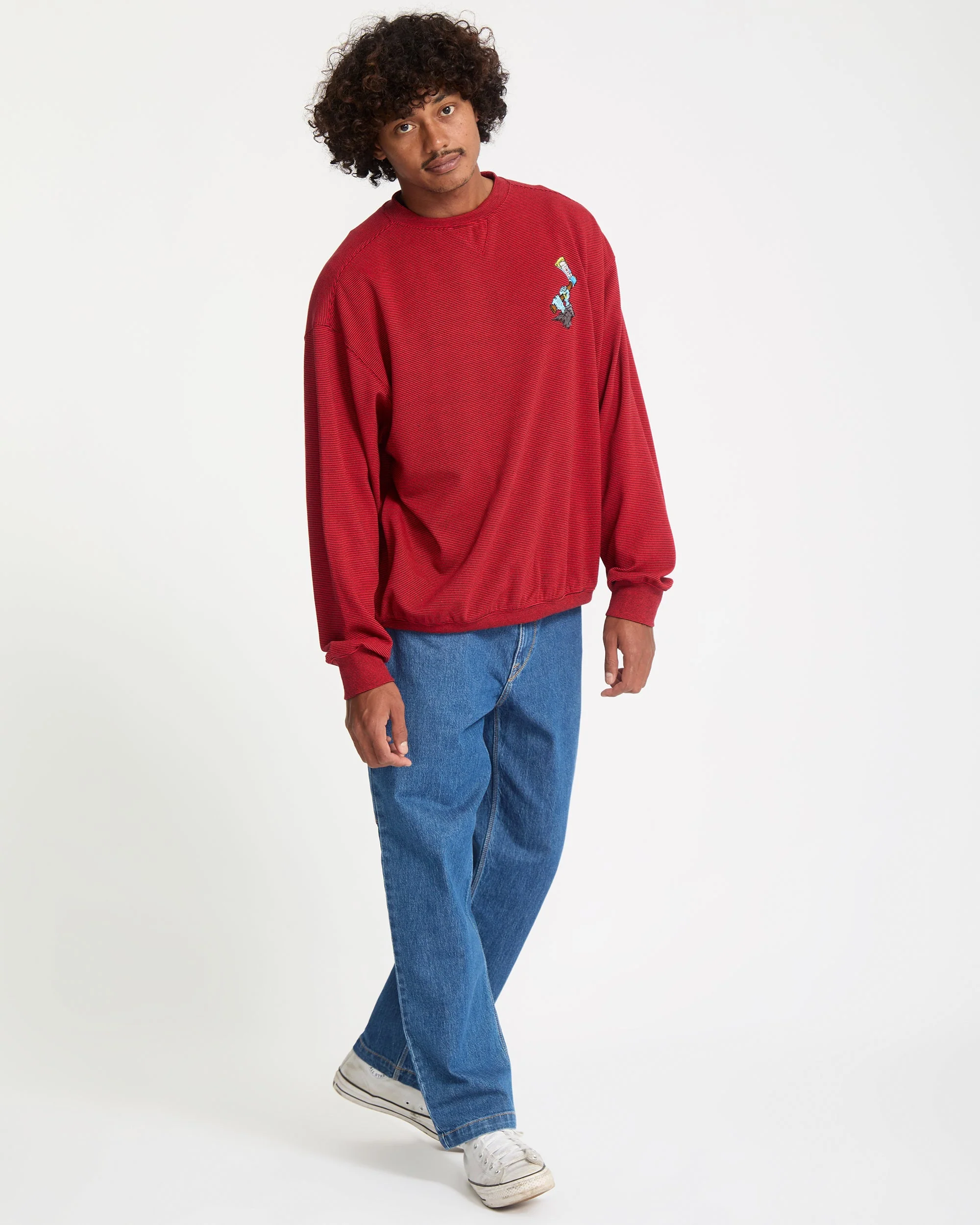 J.J. Villard Sweatshirt - Lifeguard Red - Image 9