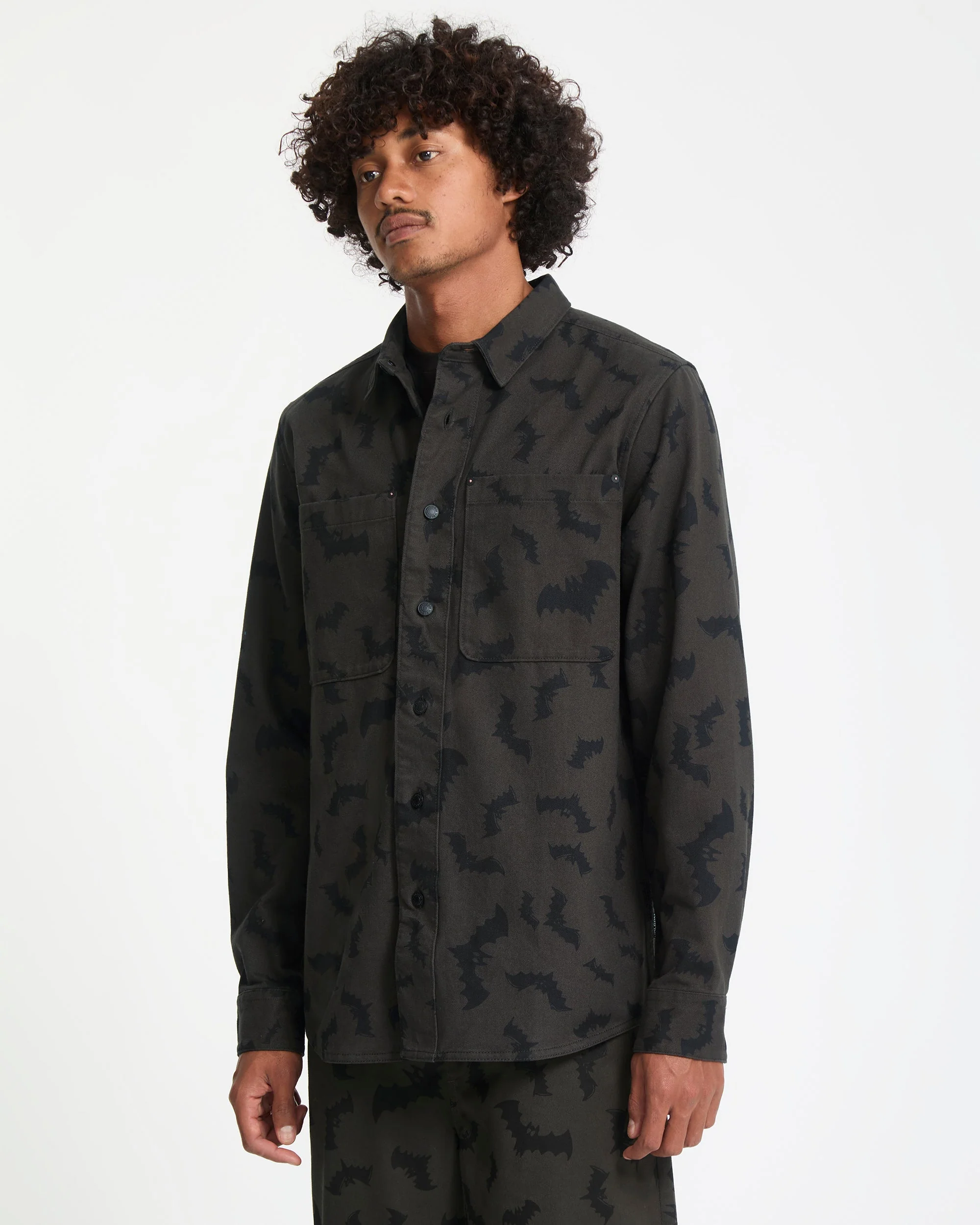 J.J. Villard Hemd - Rinsed Black - Image 10