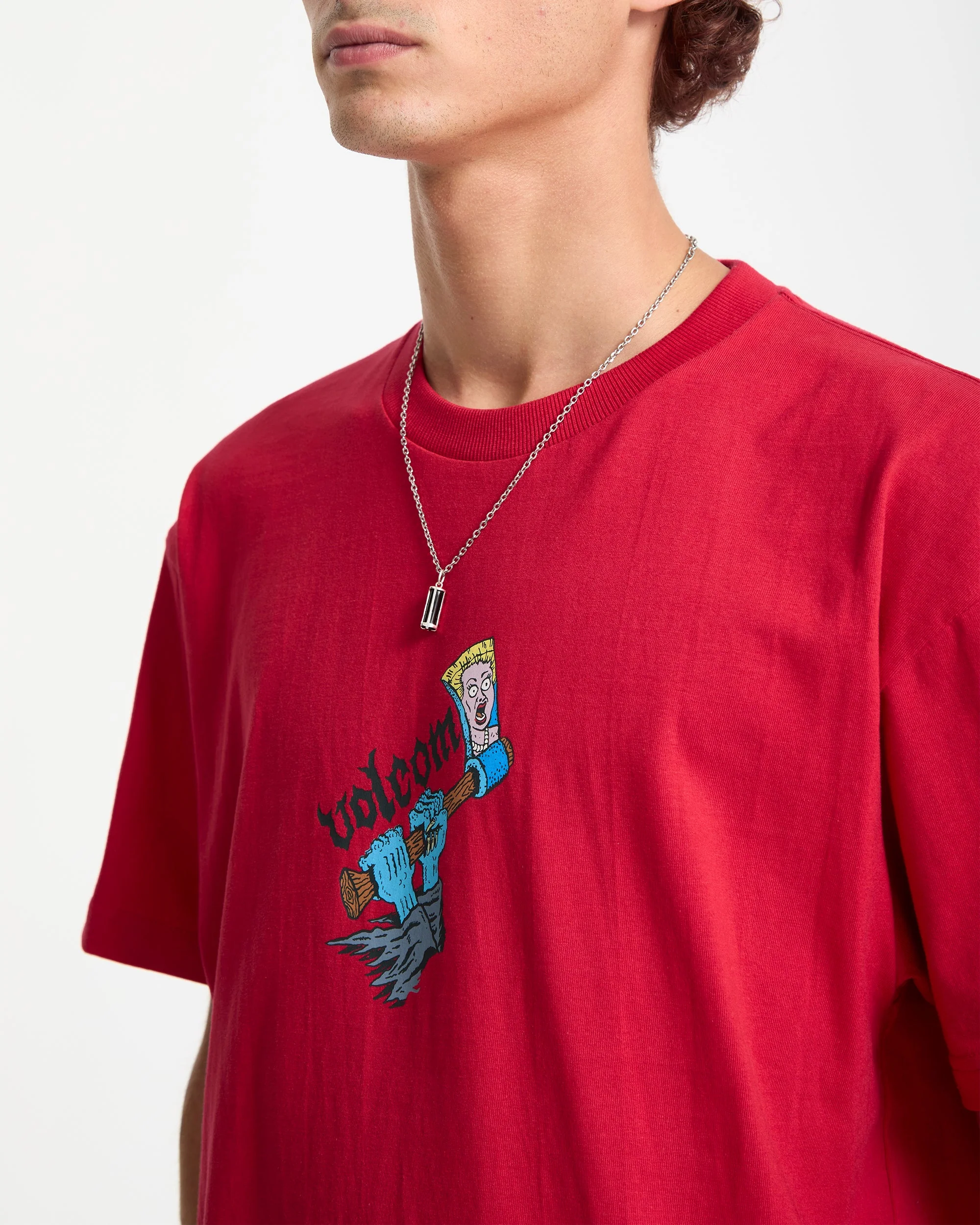 J.J. Villard T-Shirt 3 - Lifeguard Red - Image 3