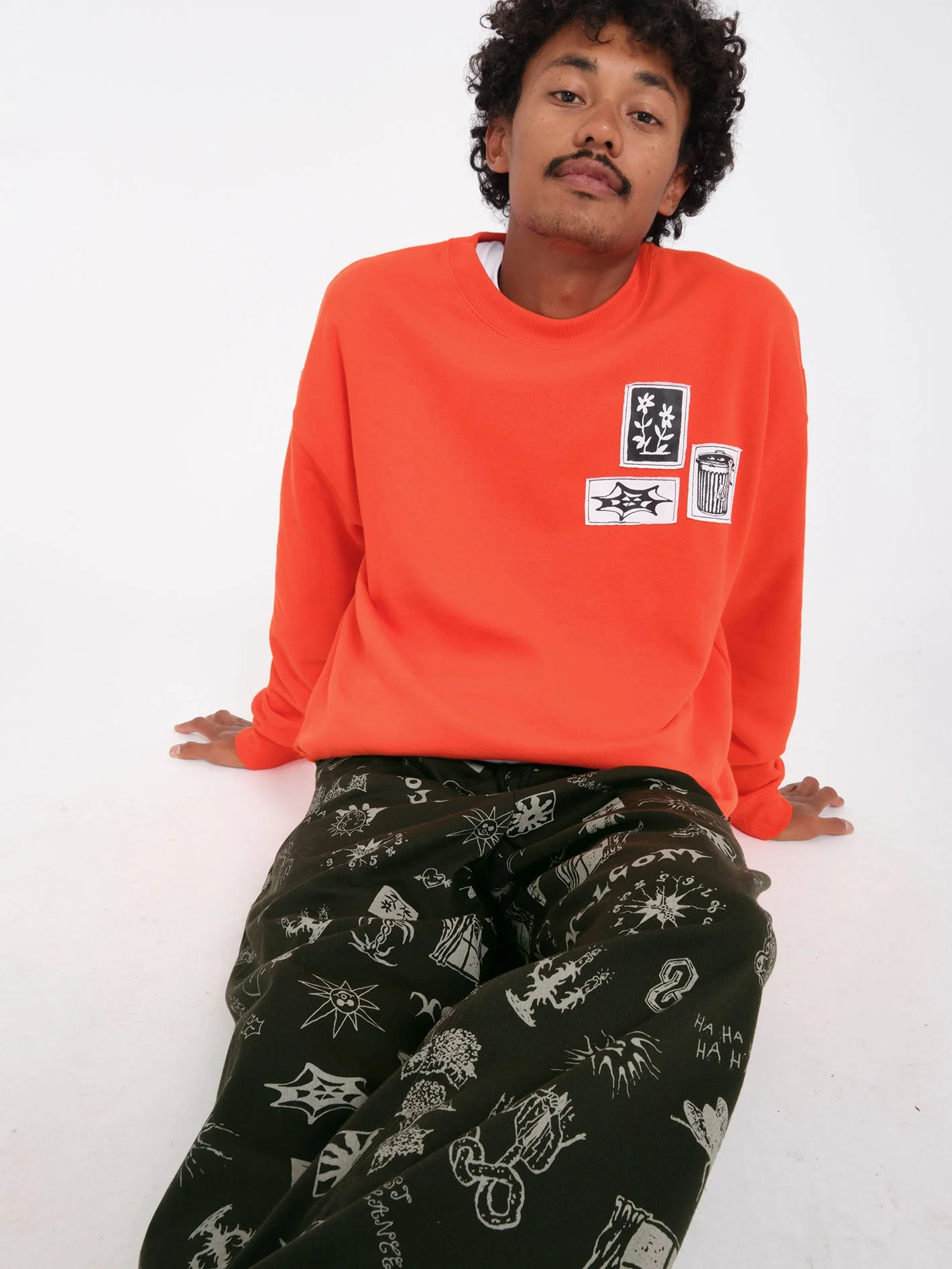 Keutchi Sweatshirt - Bright Red - Image 5